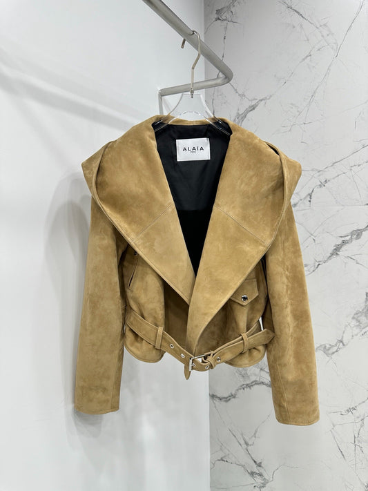 ALAIA LEATHER JACKET