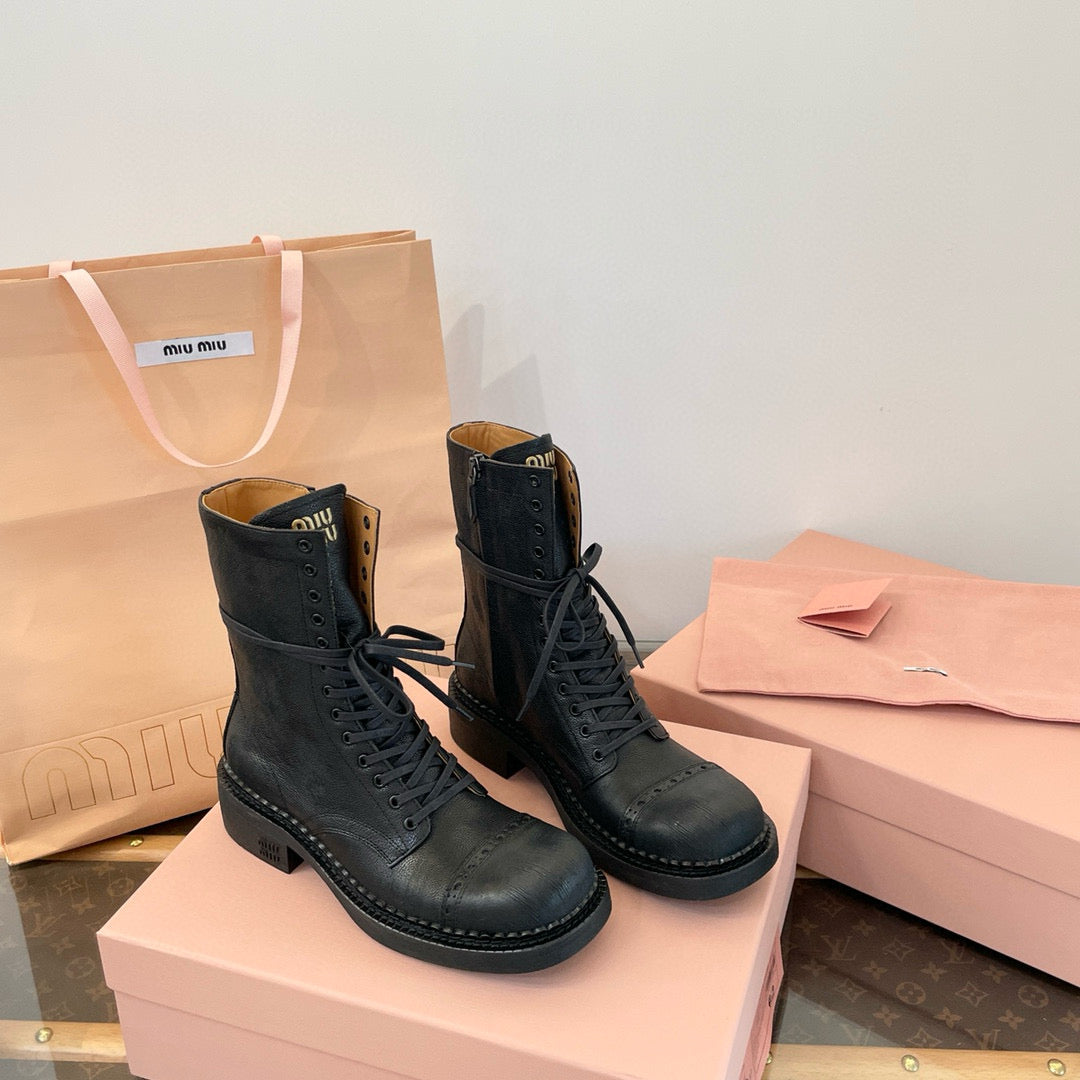 MIU M BOOTS