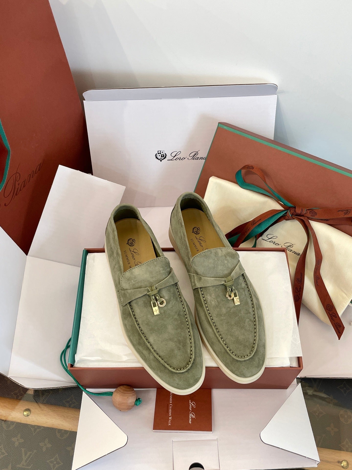 LORO P SUMMER CHARMS LOAFERS