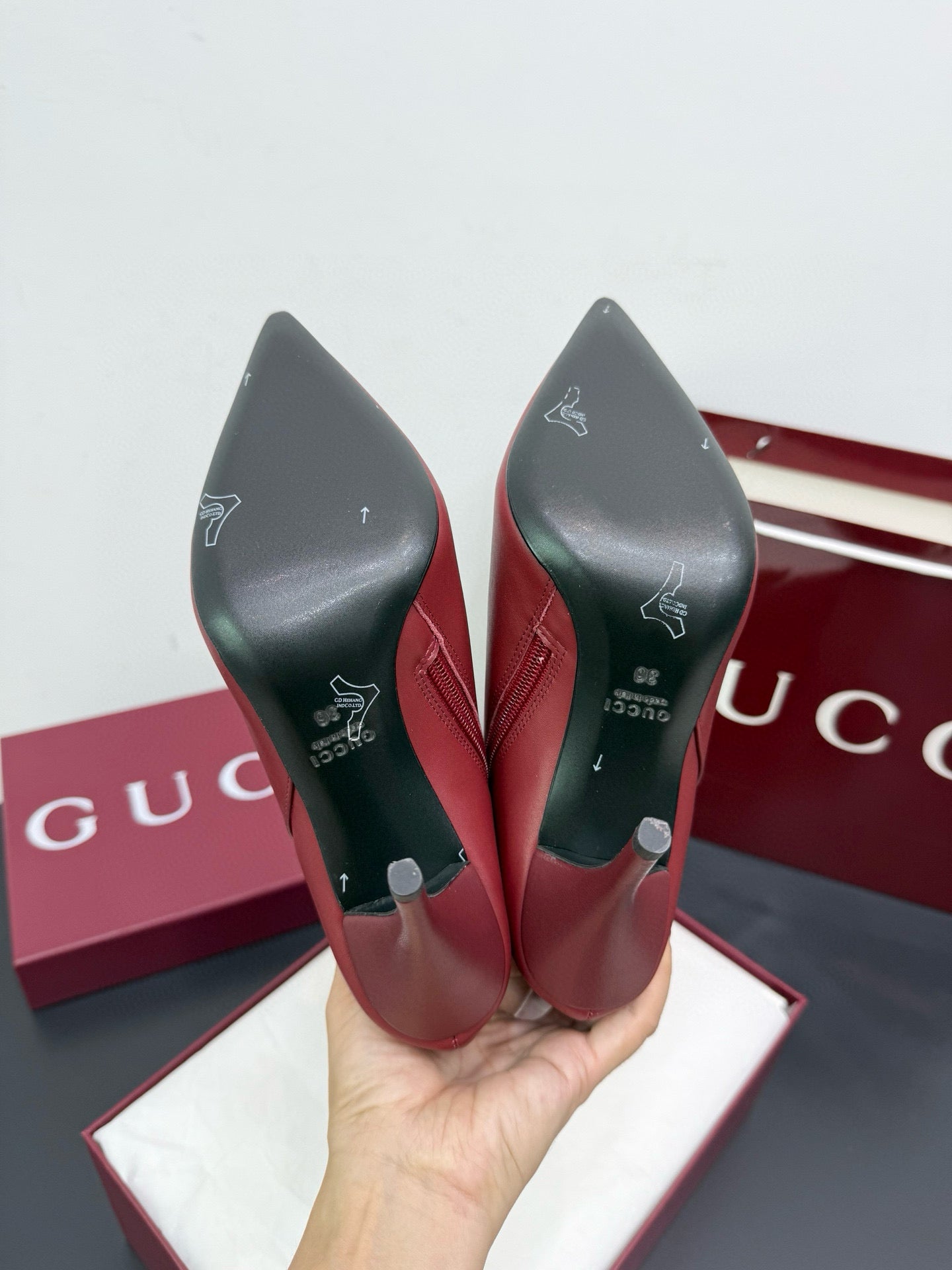 GG HEELED BOOTS