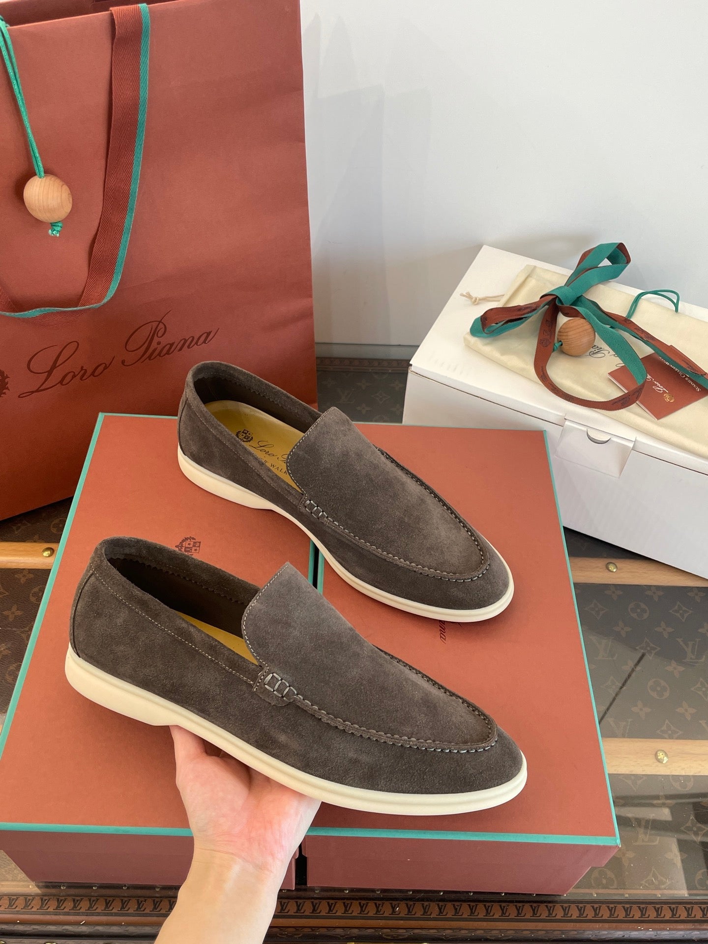LORO P SUMMER WALK LOAFERS