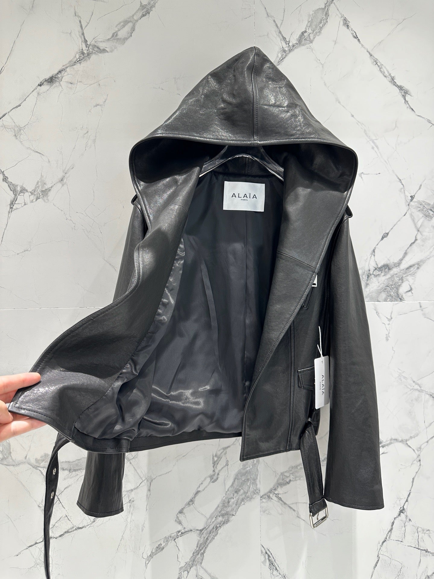ALAIA LEATHER JACKET
