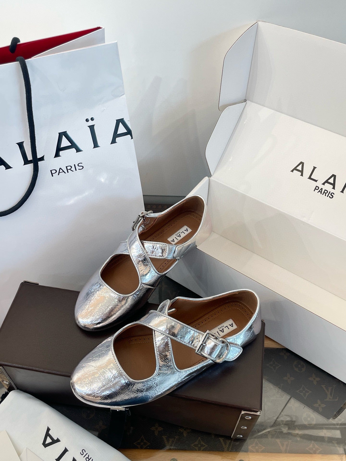 ALAIA BALLET FLATS