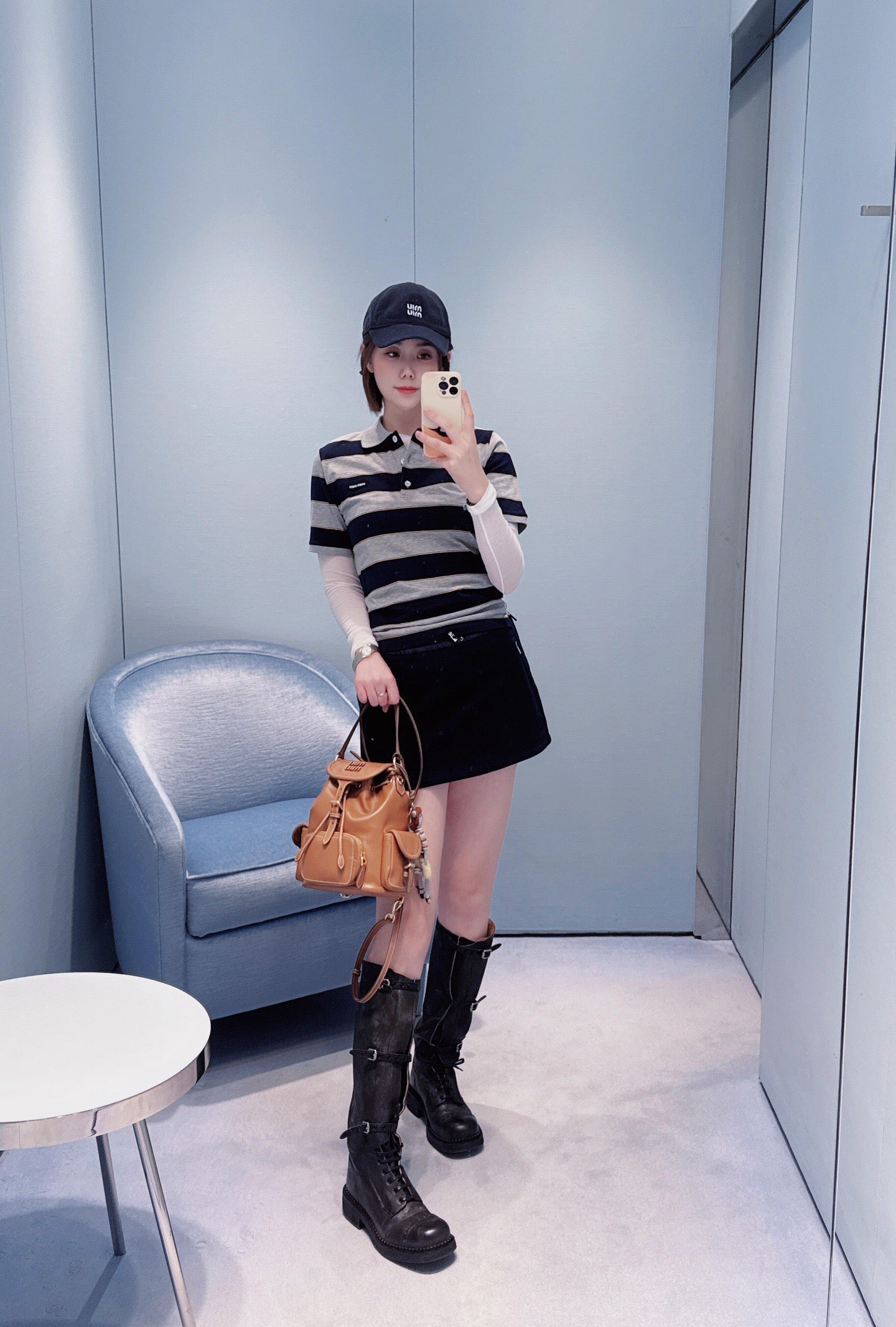 MIU M POLO SHIRT