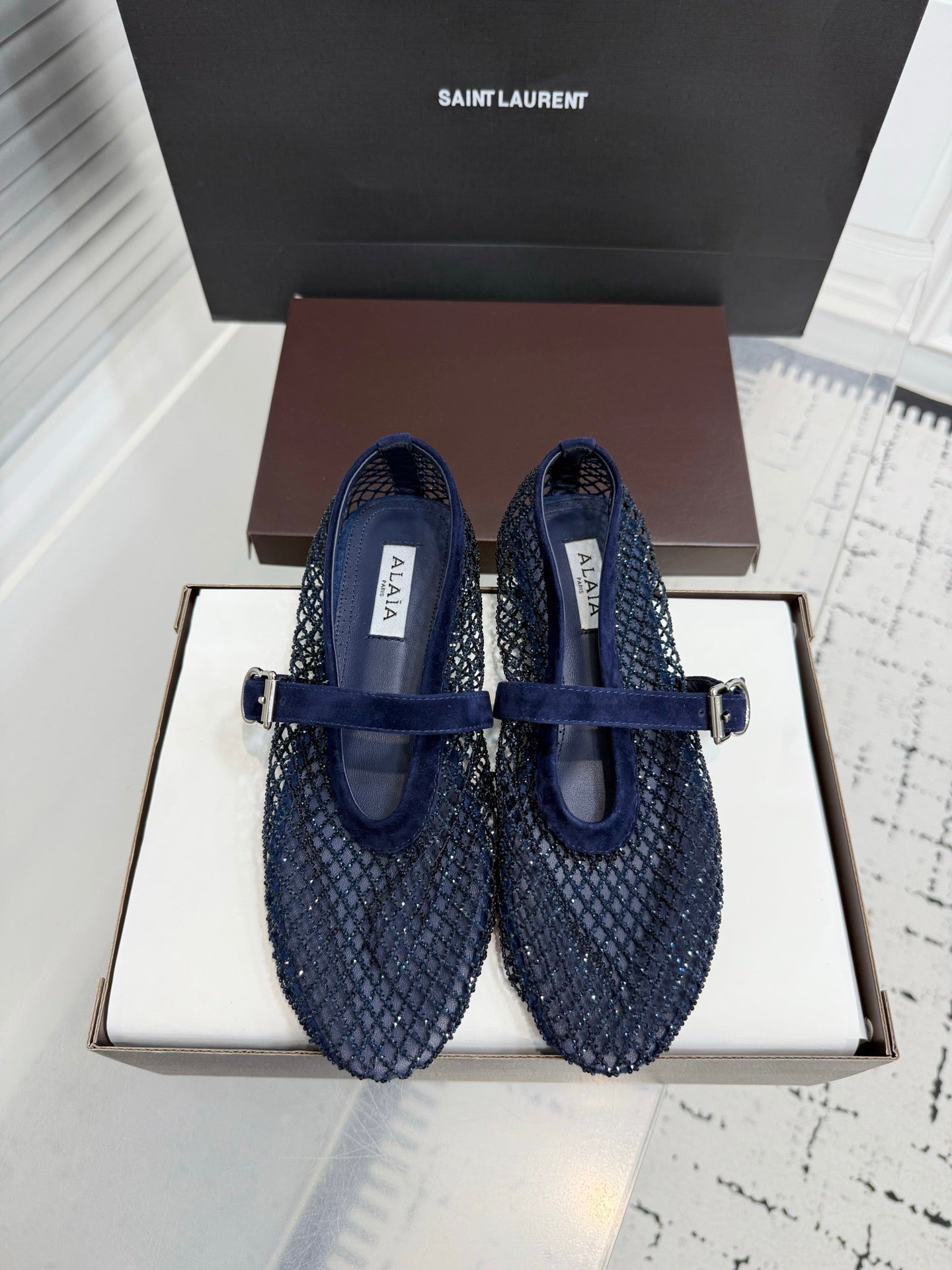ALAIA BALLET FLATS