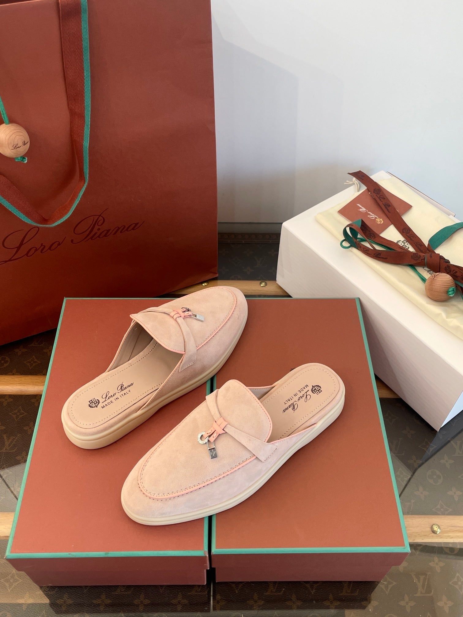 LORO P SUMMER CHARMS LOAFERS