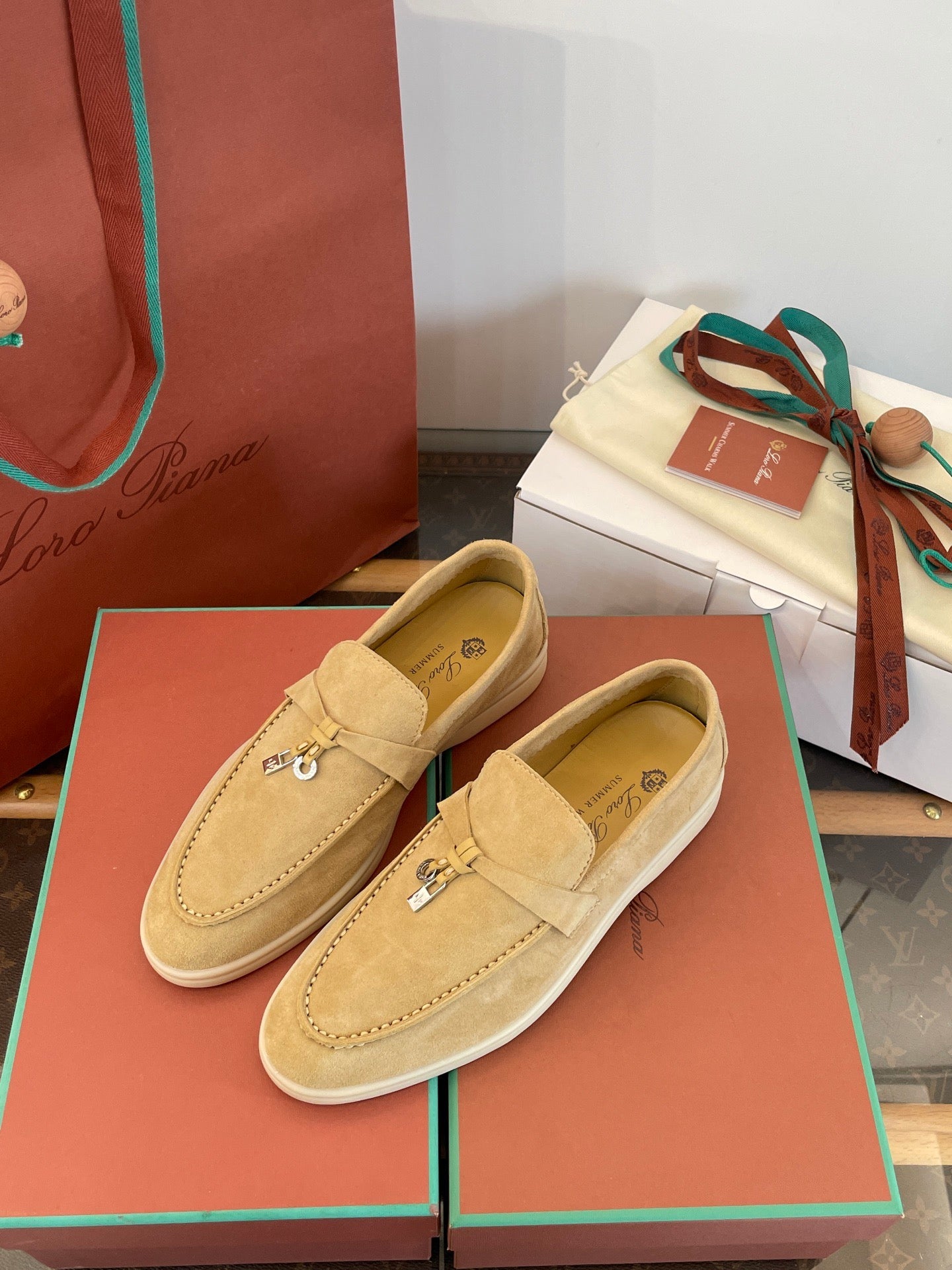 LORO P SUMMER CHARMS LOAFERS