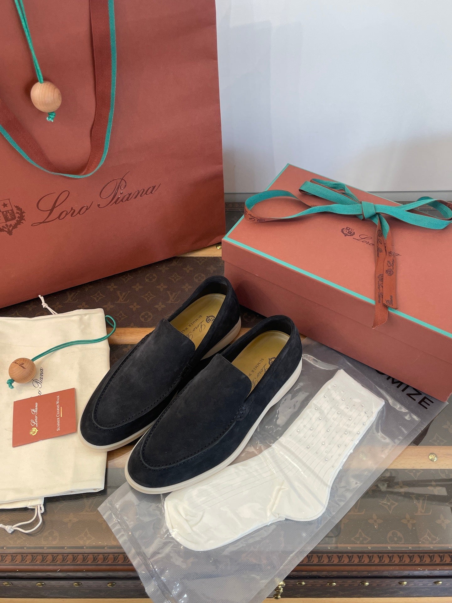 LORO P SUMMER WALK LOAFERS