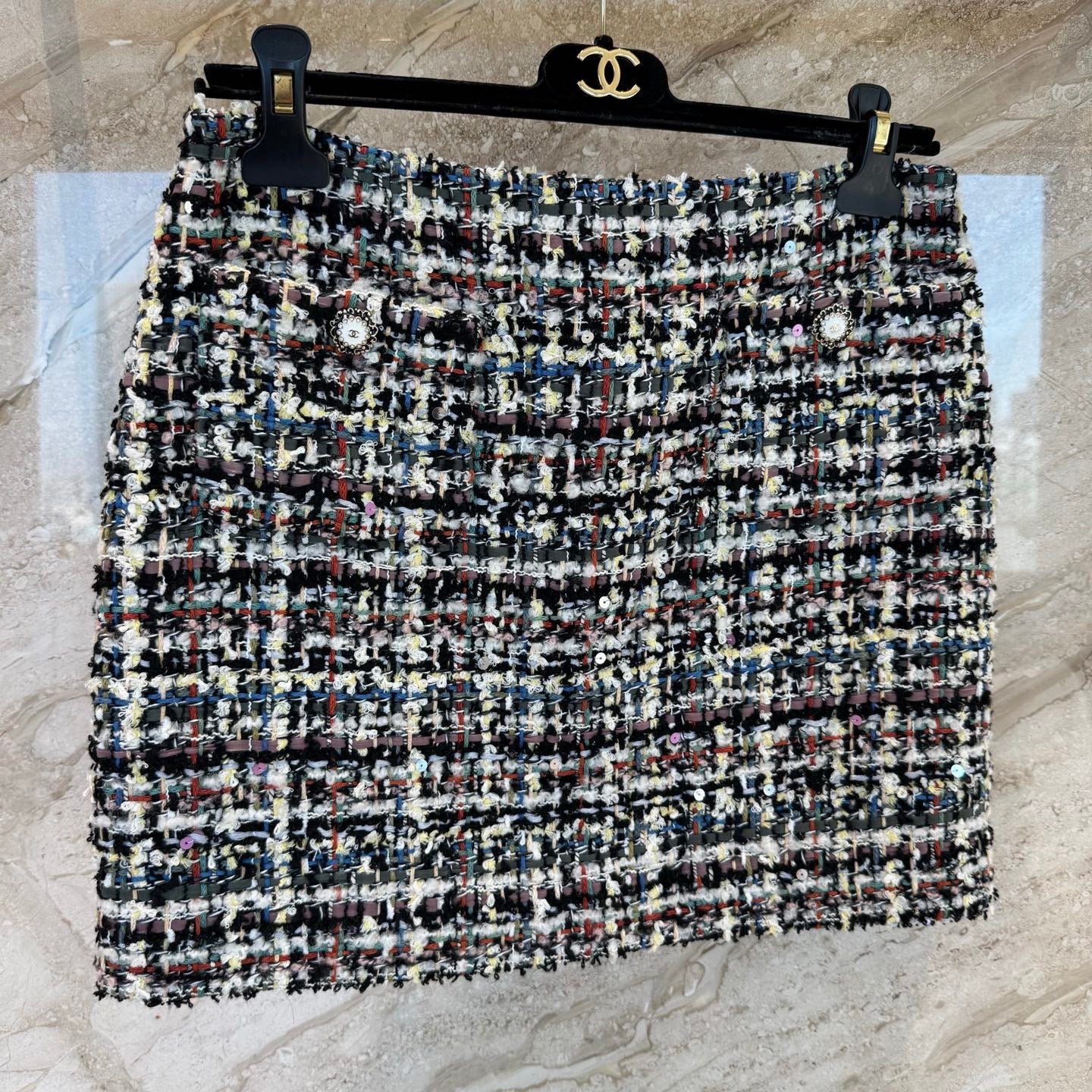 CC TWEED SKIRT