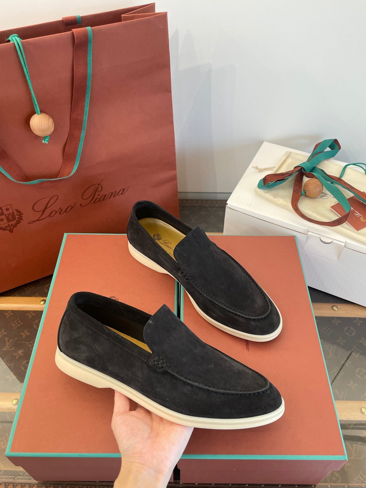 LORO P SUMMER WALK LOAFERS