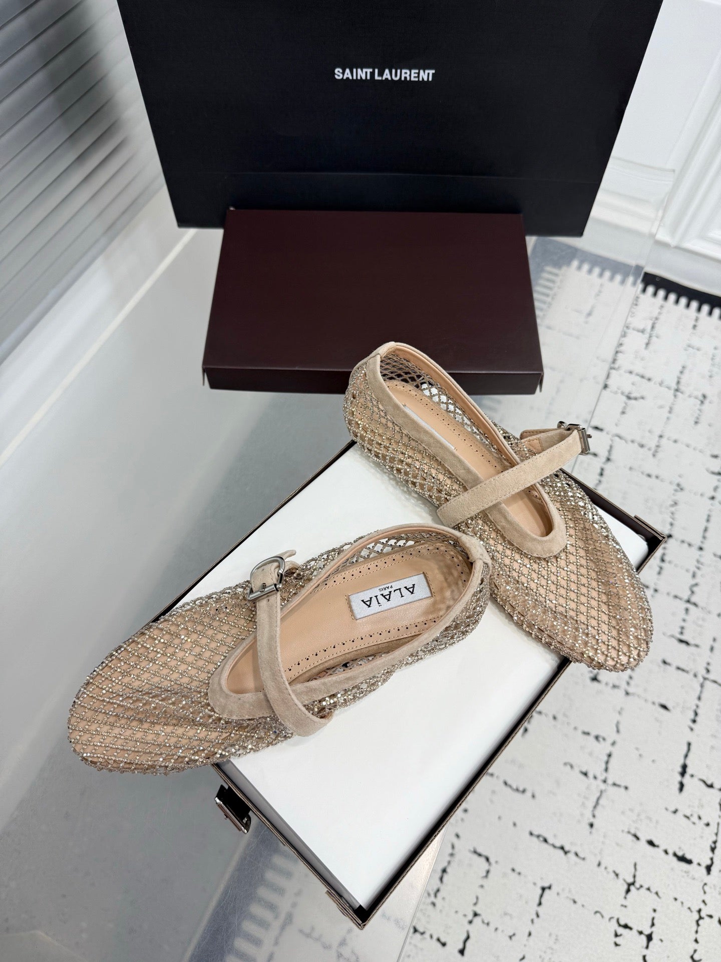 ALAIA BALLET FLATS