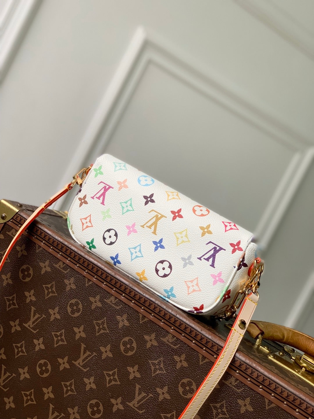 LOU x MURAKAMI IVY WALLET ON CHAIN BAG