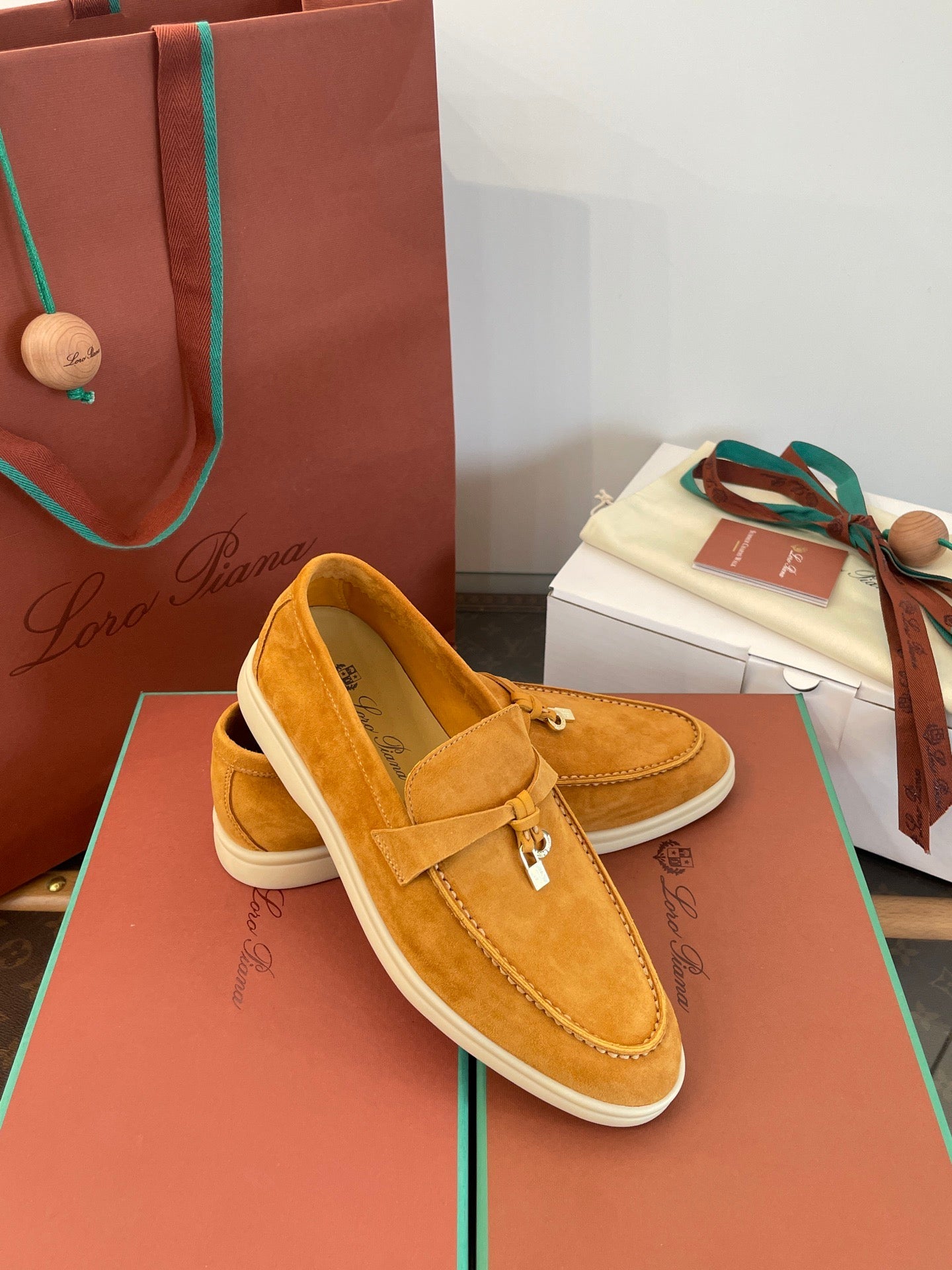 LORO P SUMMER CHARMS LOAFERS