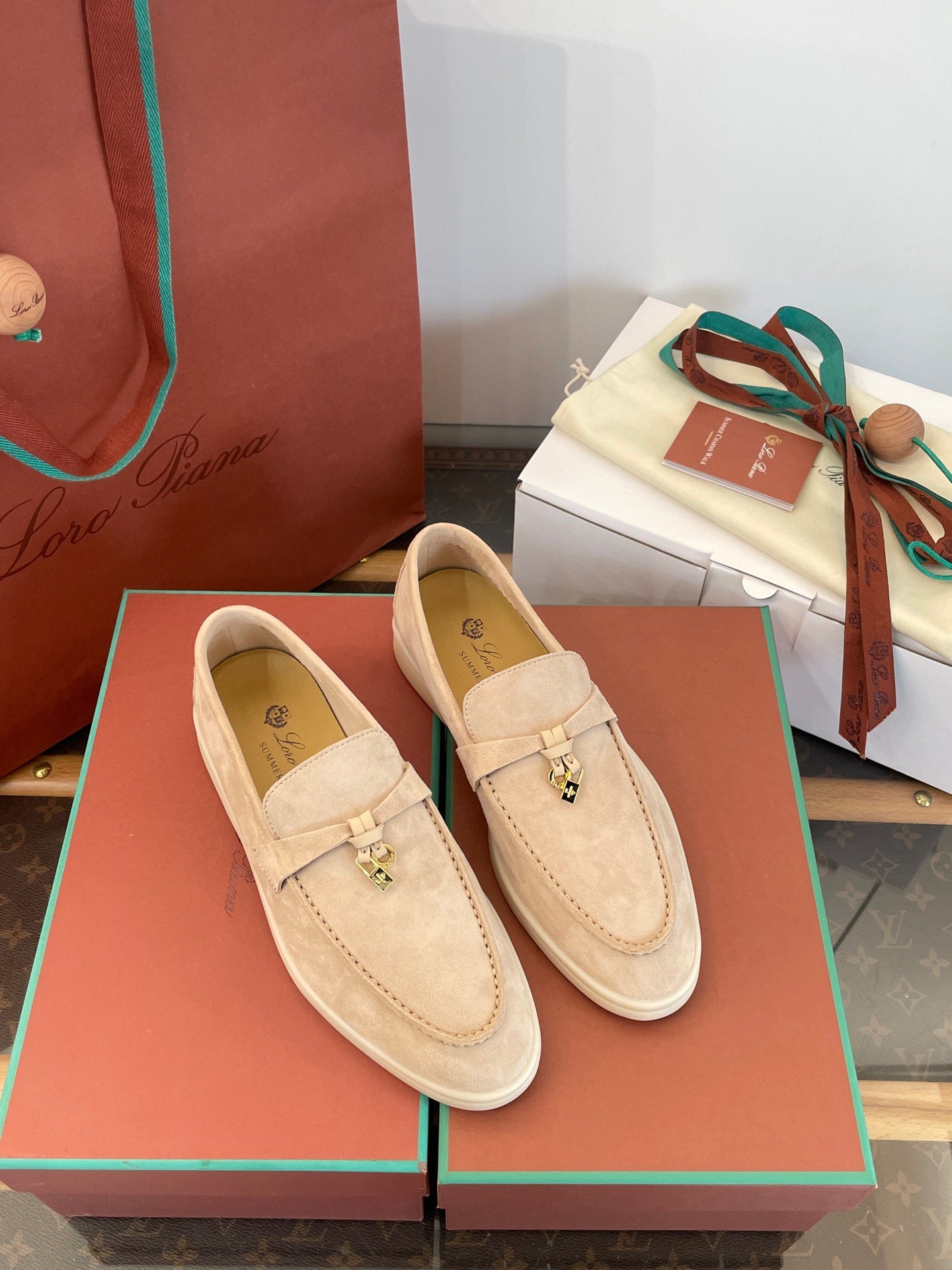 LORO P SUMMER CHARMS LOAFERS