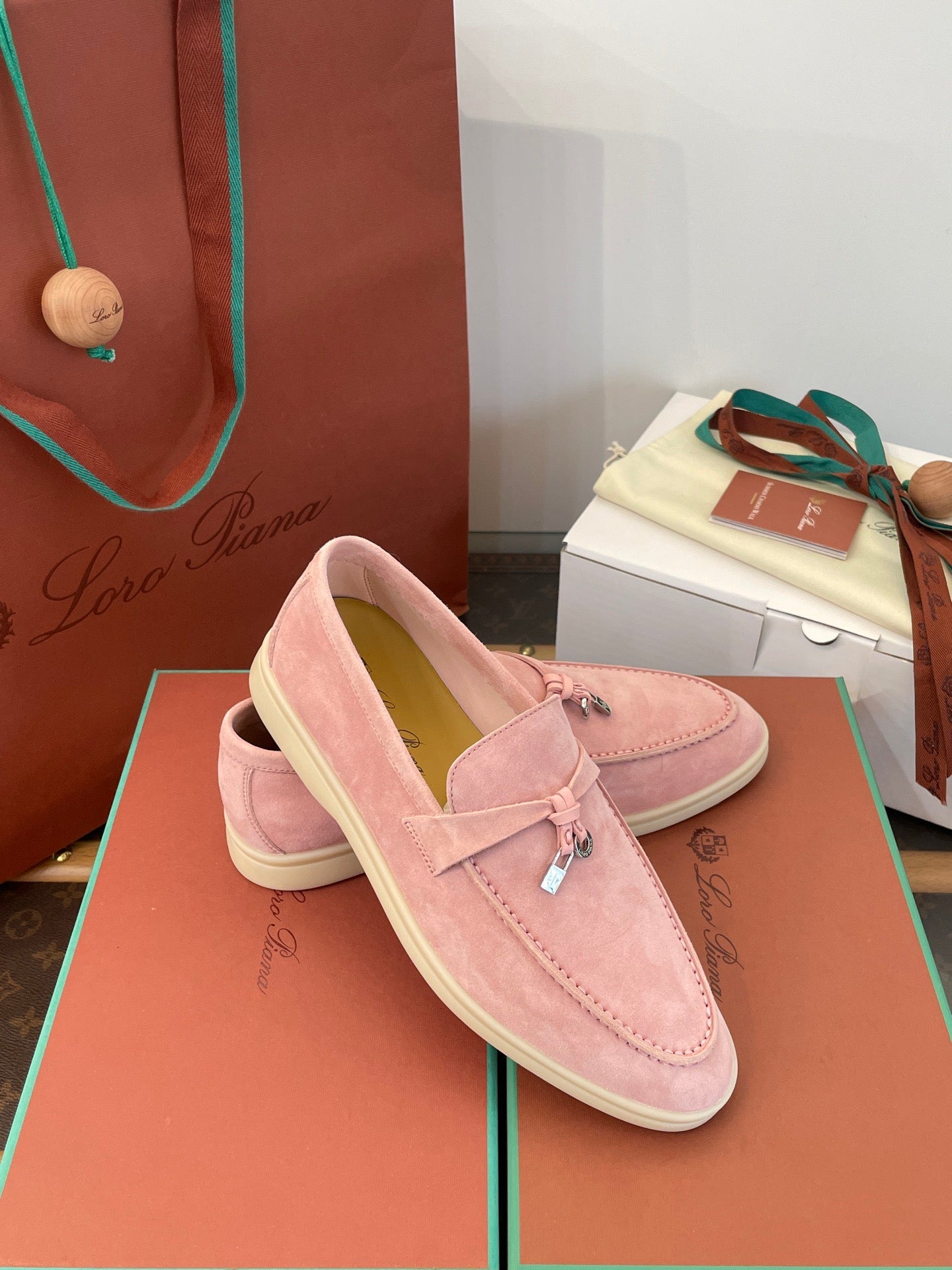 LORO P SUMMER CHARMS LOAFERS
