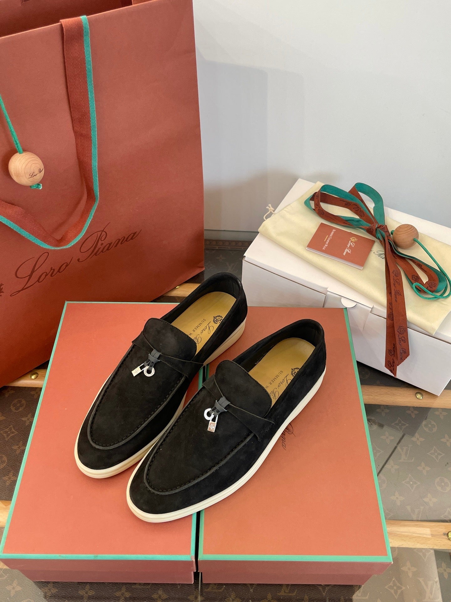 LORO P SUMMER CHARMS LOAFERS