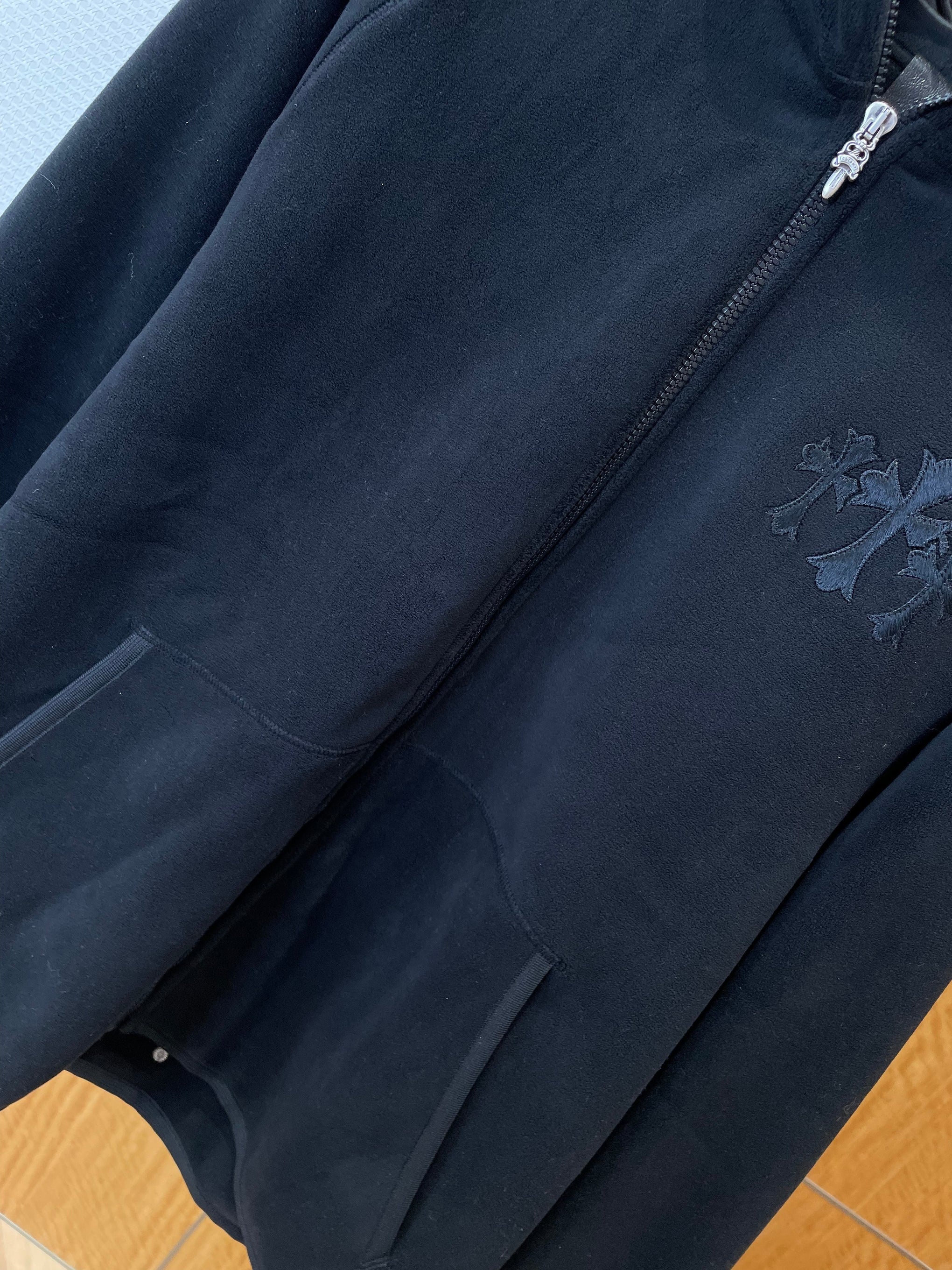 CHROME H HOODED JACKET