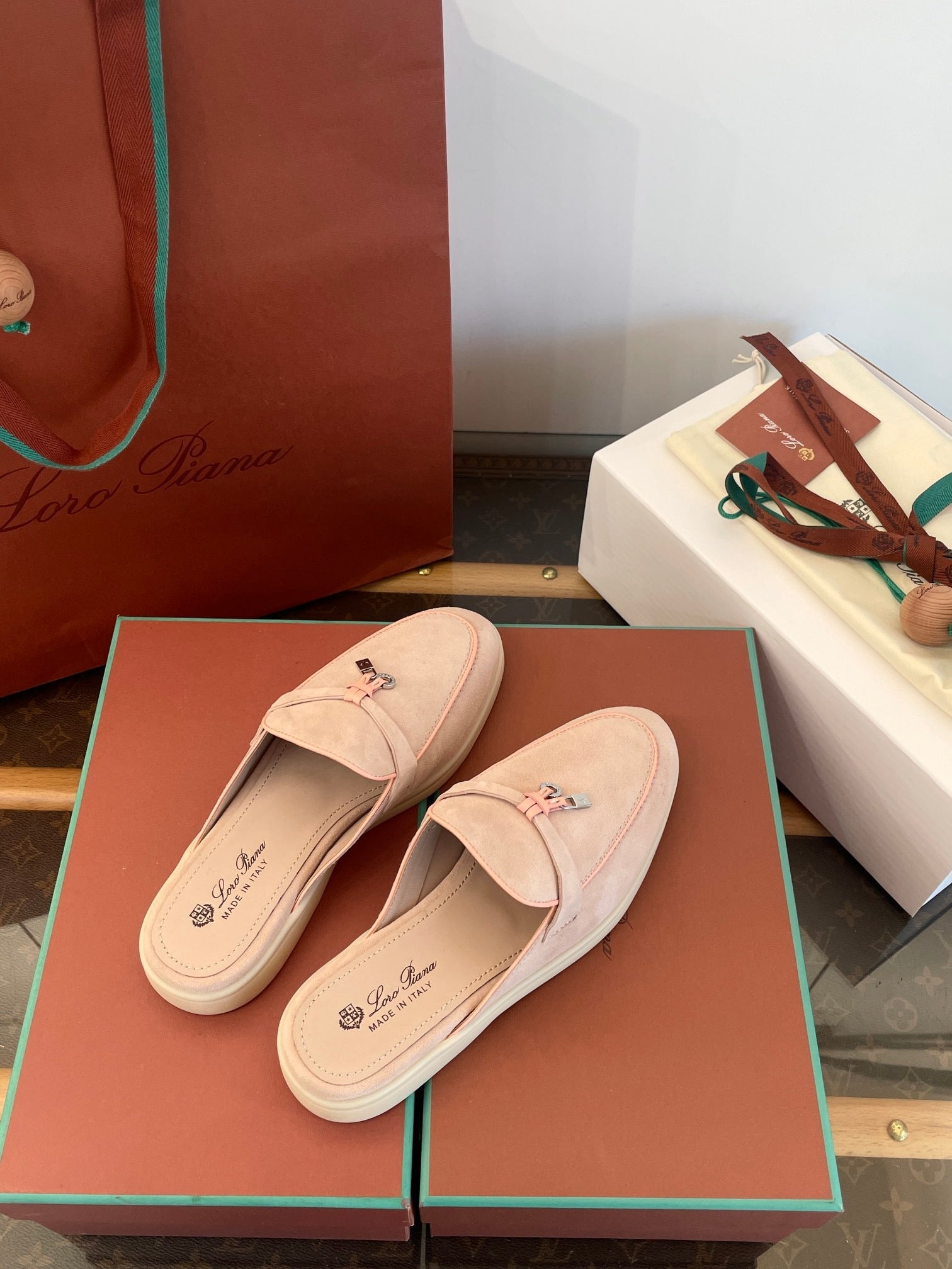 LORO P SUMMER CHARMS LOAFERS