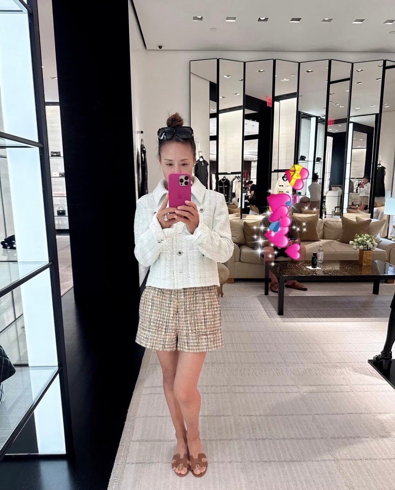 CC TWEED BLAZER