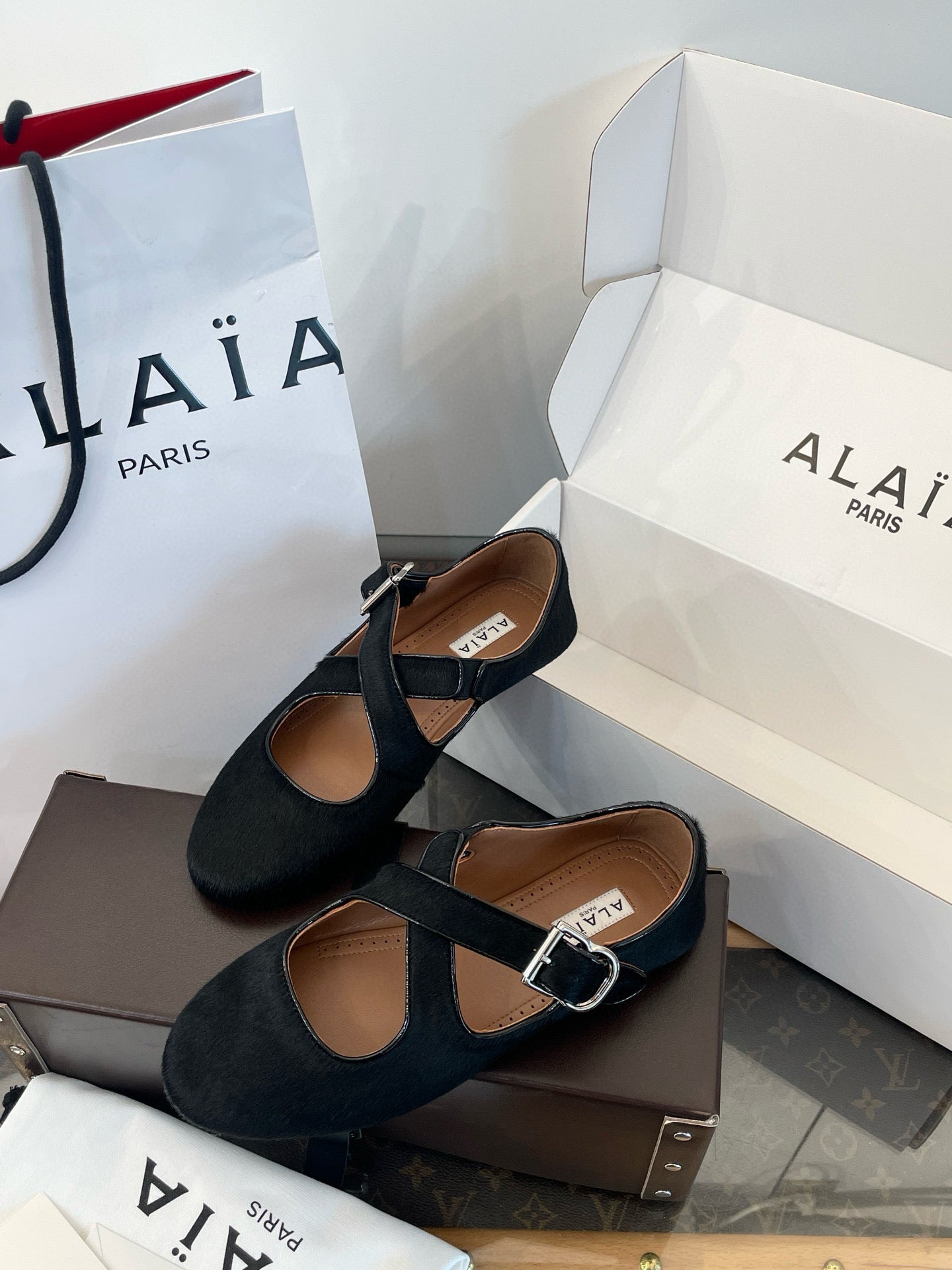 ALAIA BALLET FLATS