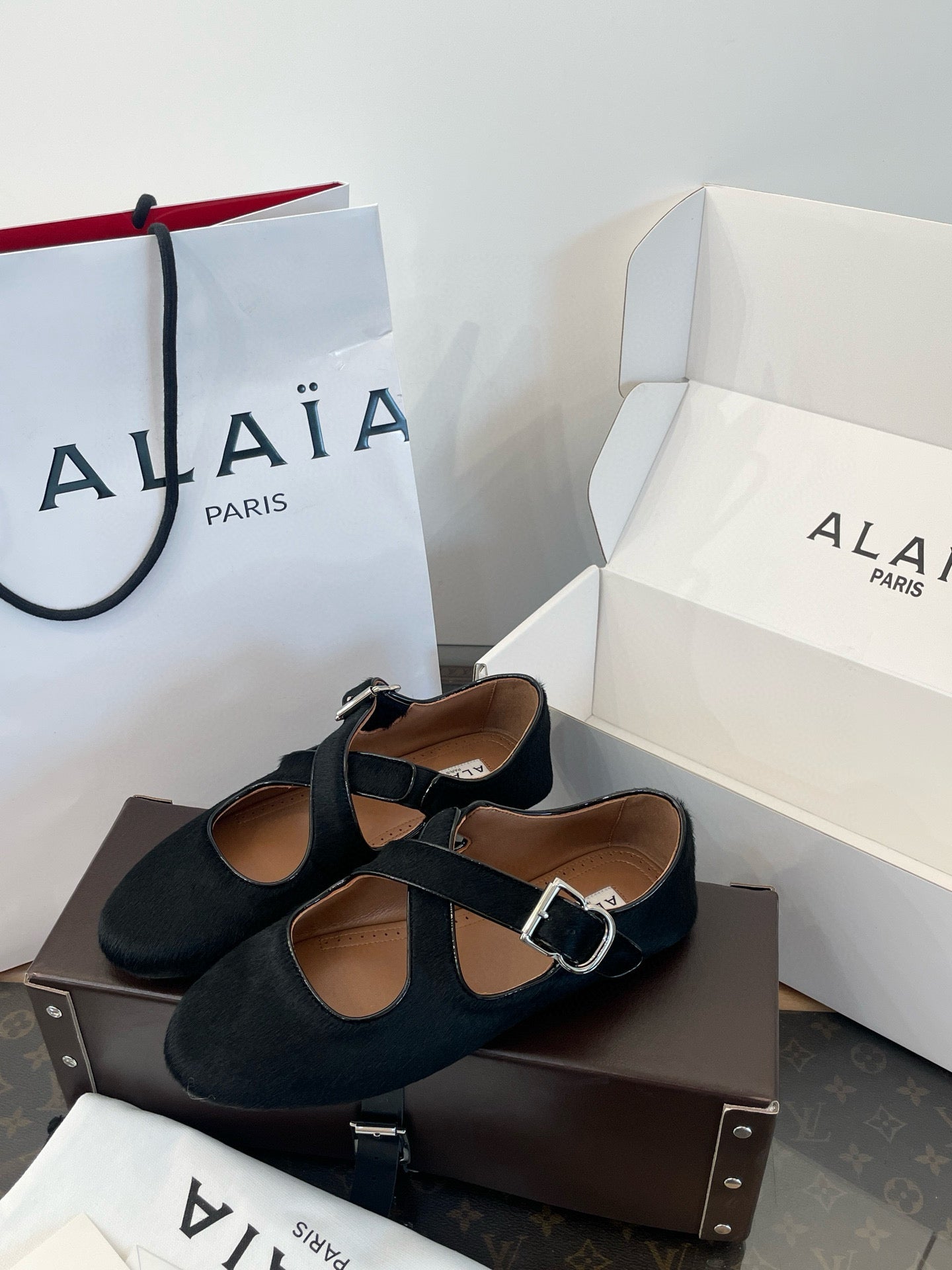 ALAIA BALLET FLATS