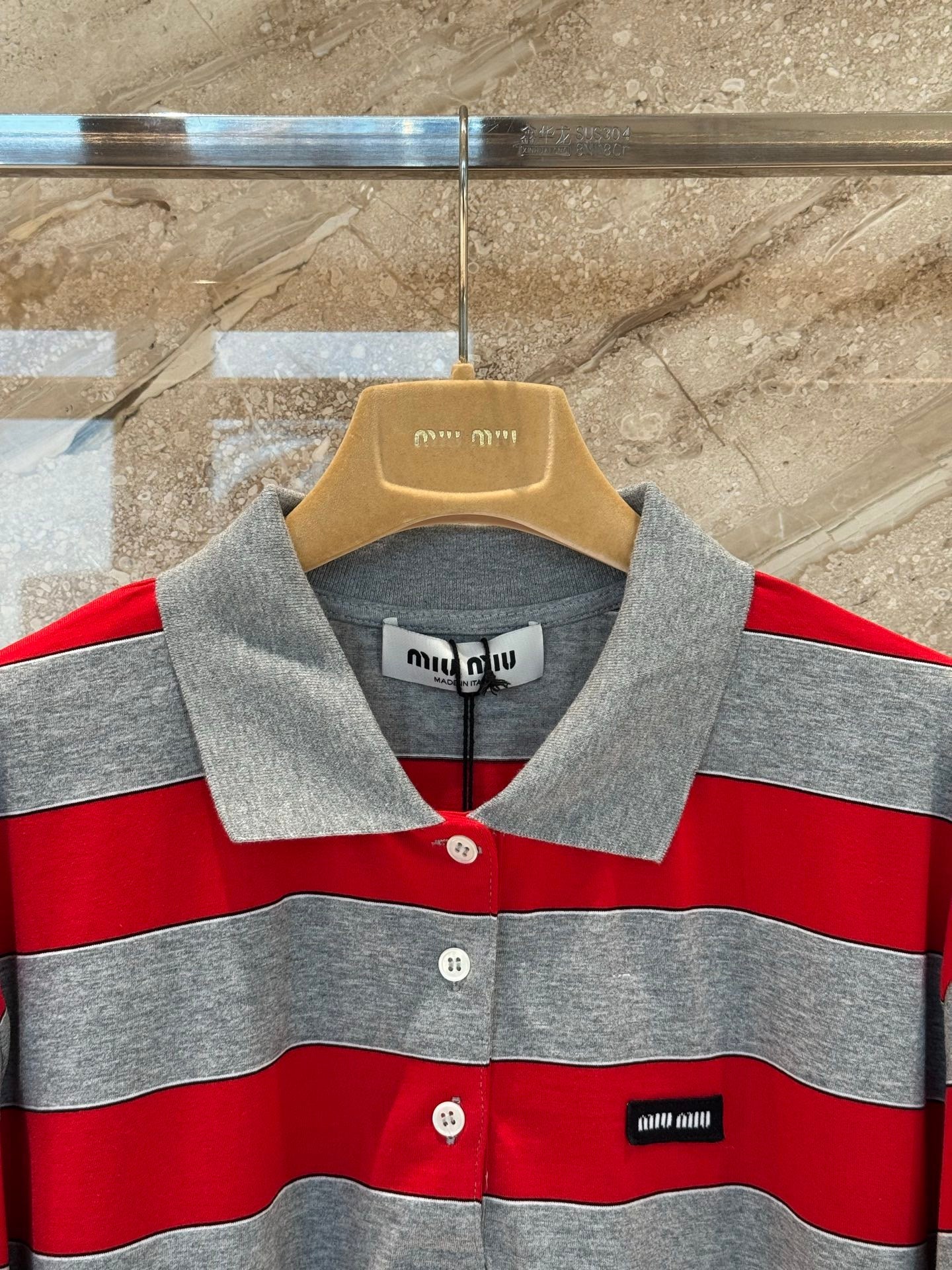 MIU M POLO SHIRT