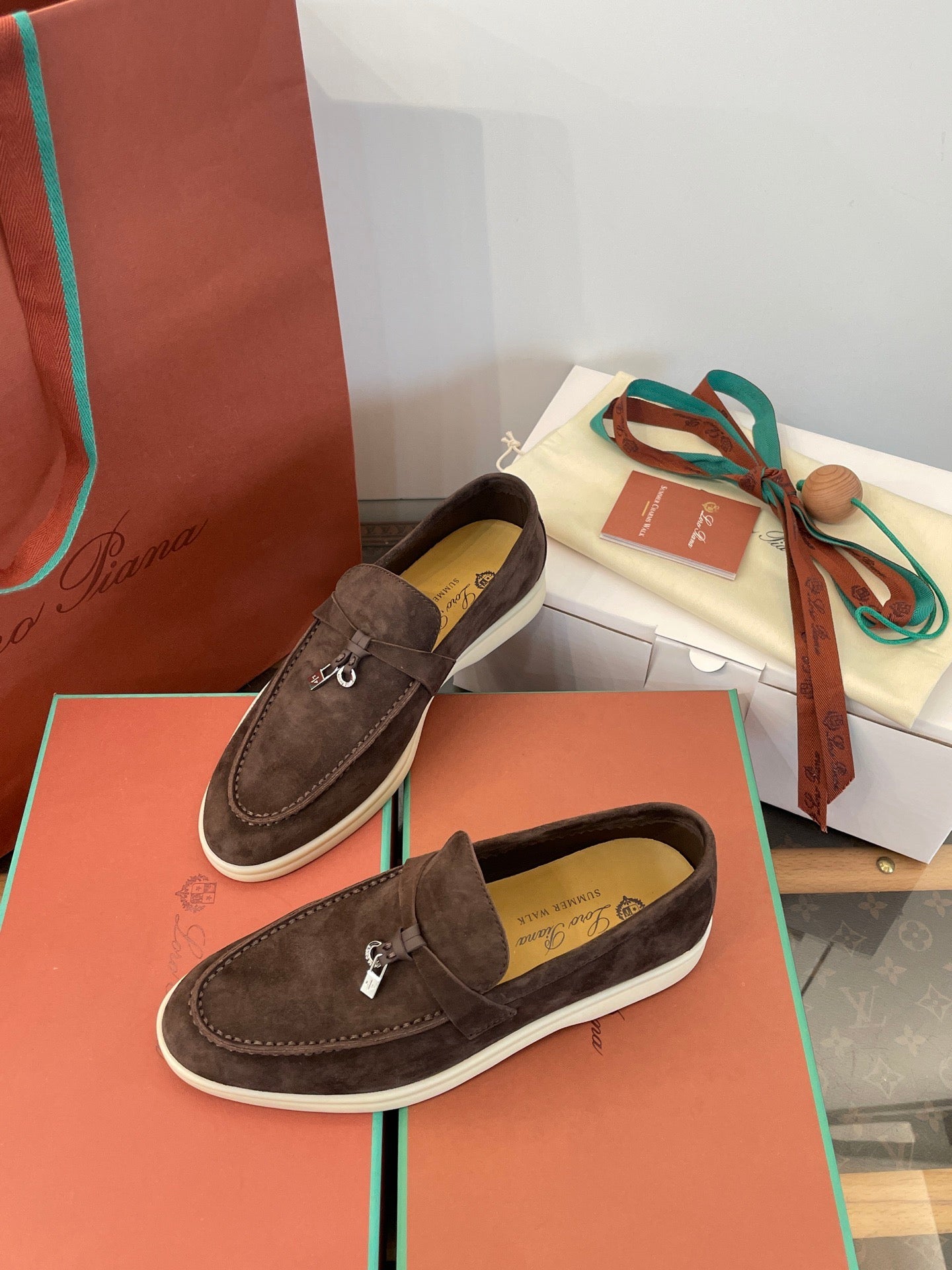 LORO P SUMMER CHARMS LOAFERS