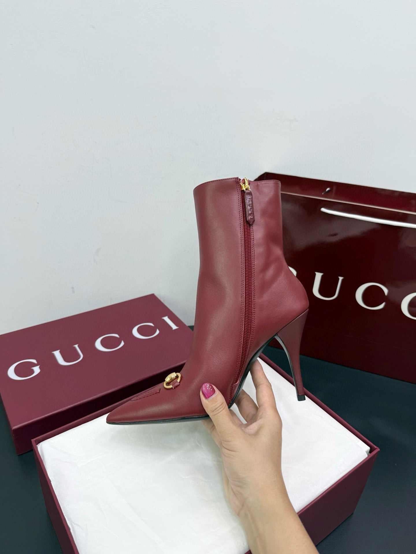 GG HEELED BOOTS