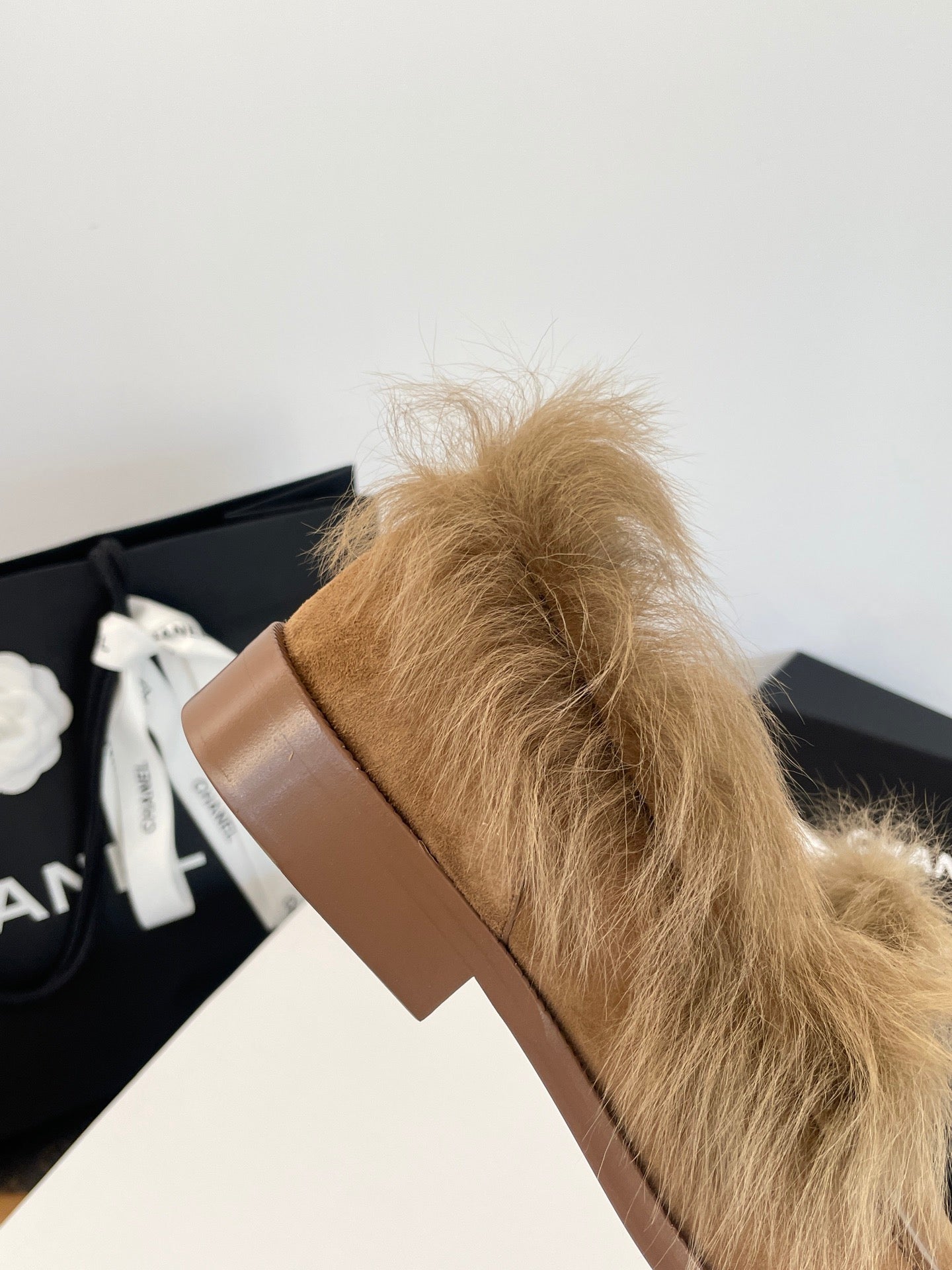 CC FUR LOAFERS