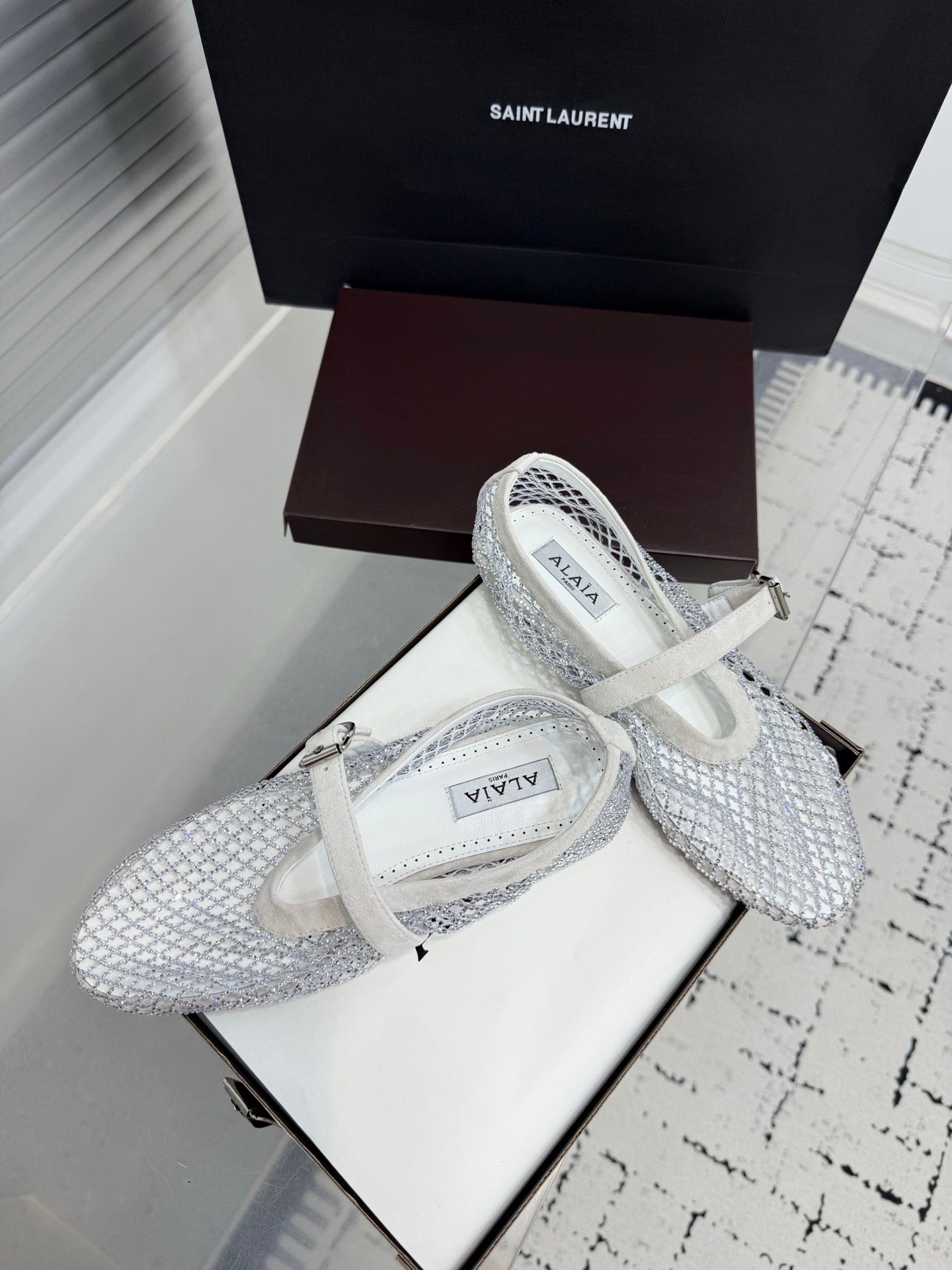 ALAIA BALLET FLATS
