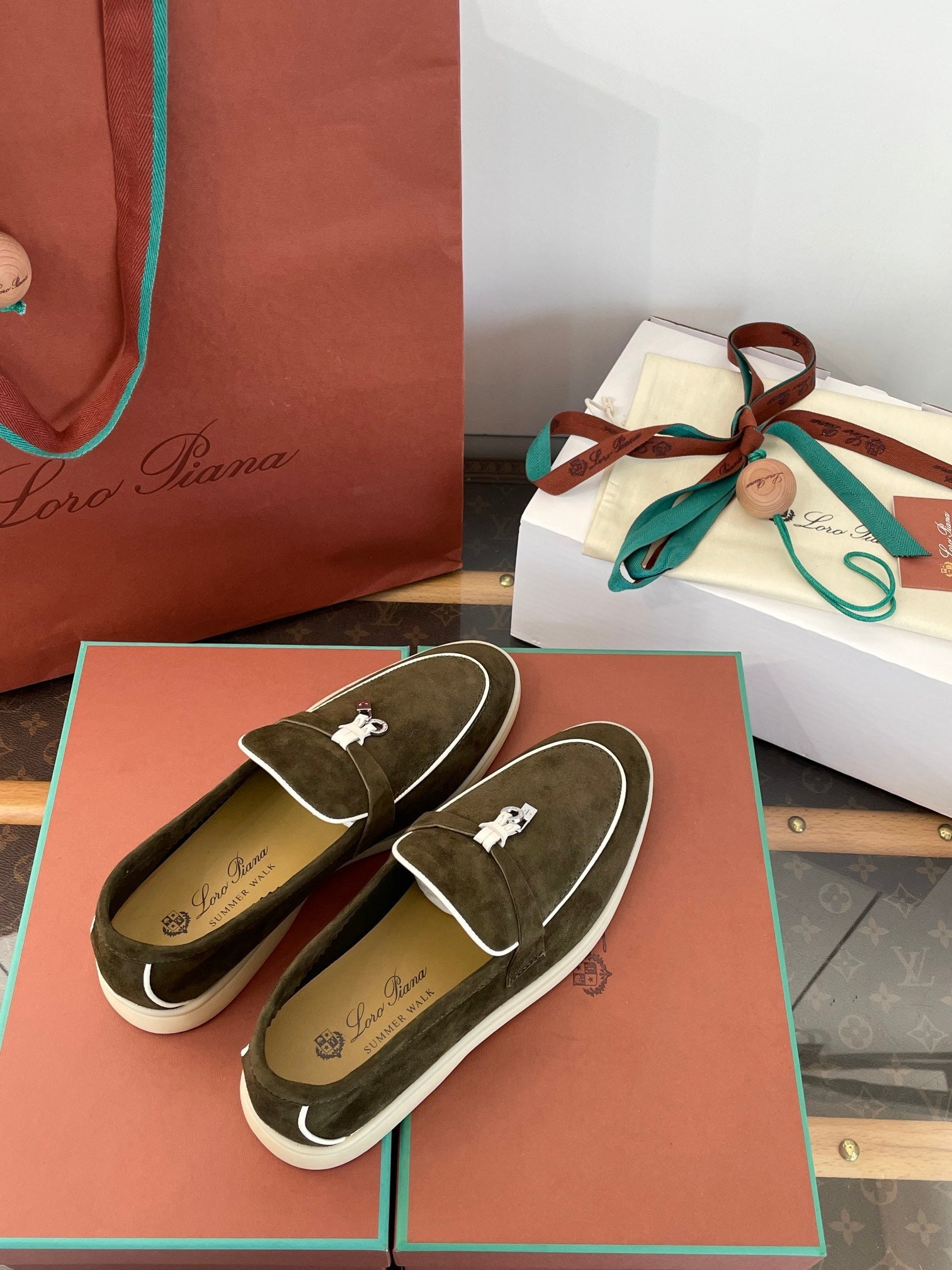 LORO P SUMMER CHARMS LOAFERS