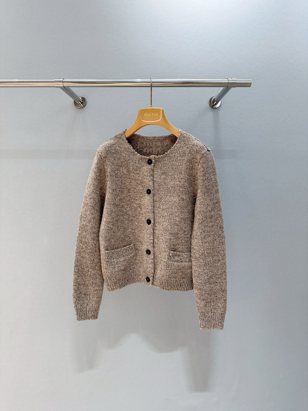 MIU M ZIP CARDIGAN