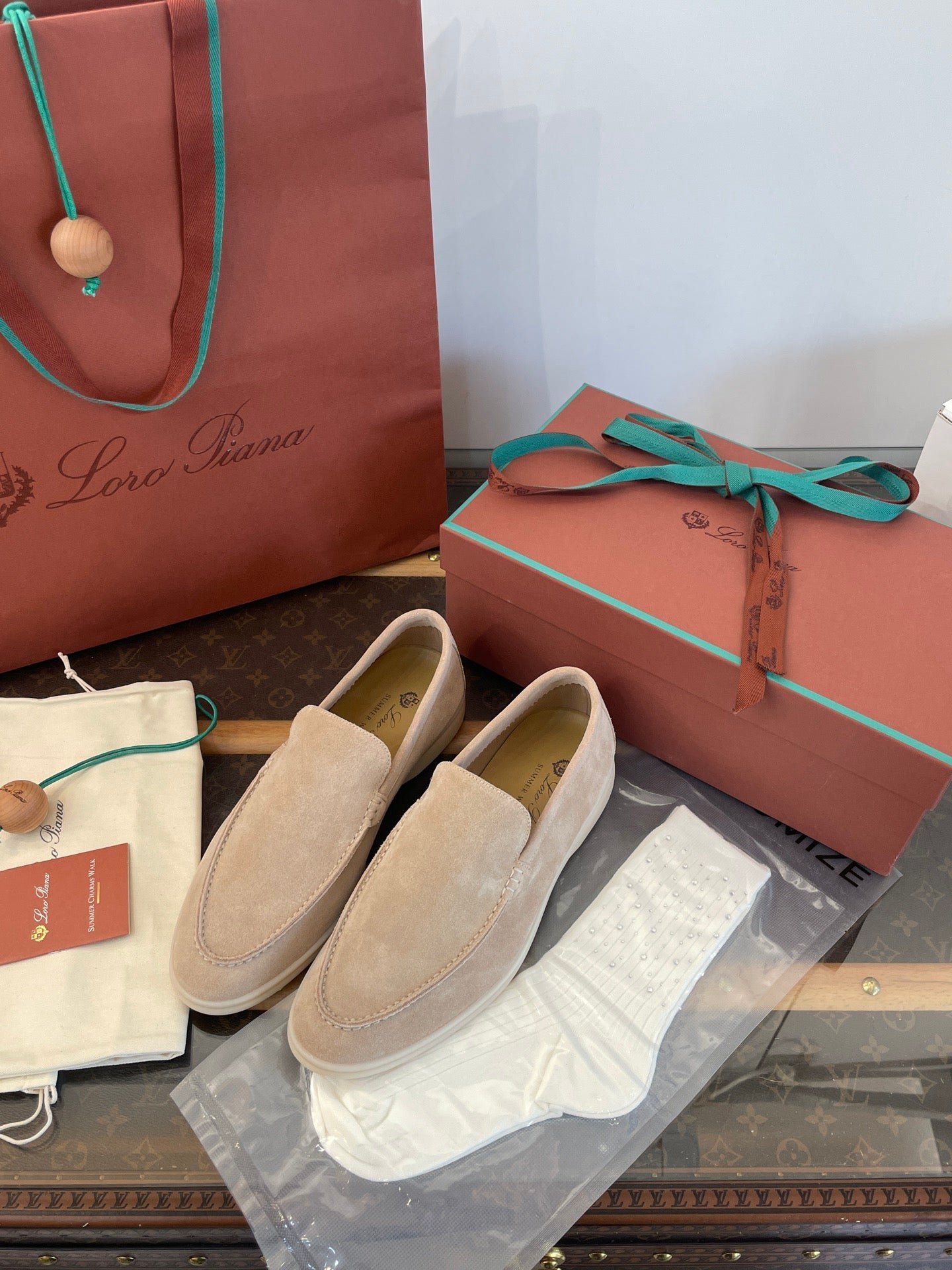 LORO P SUMMER WALK LOAFERS
