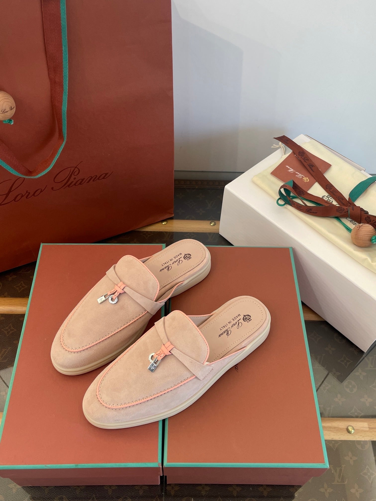 LORO P SUMMER CHARMS LOAFERS