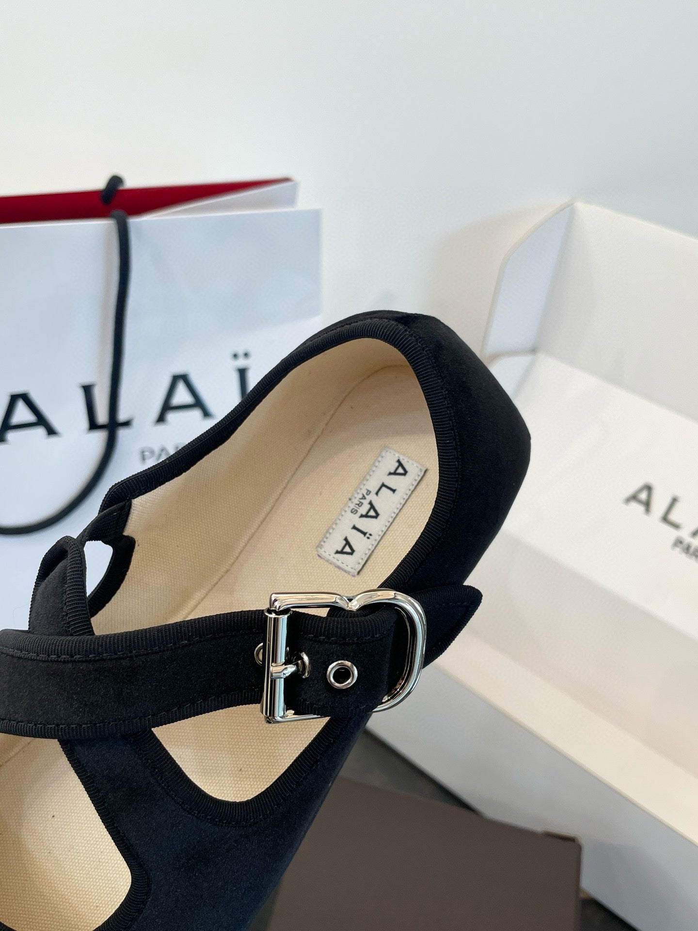 ALAIA BALLET FLATS