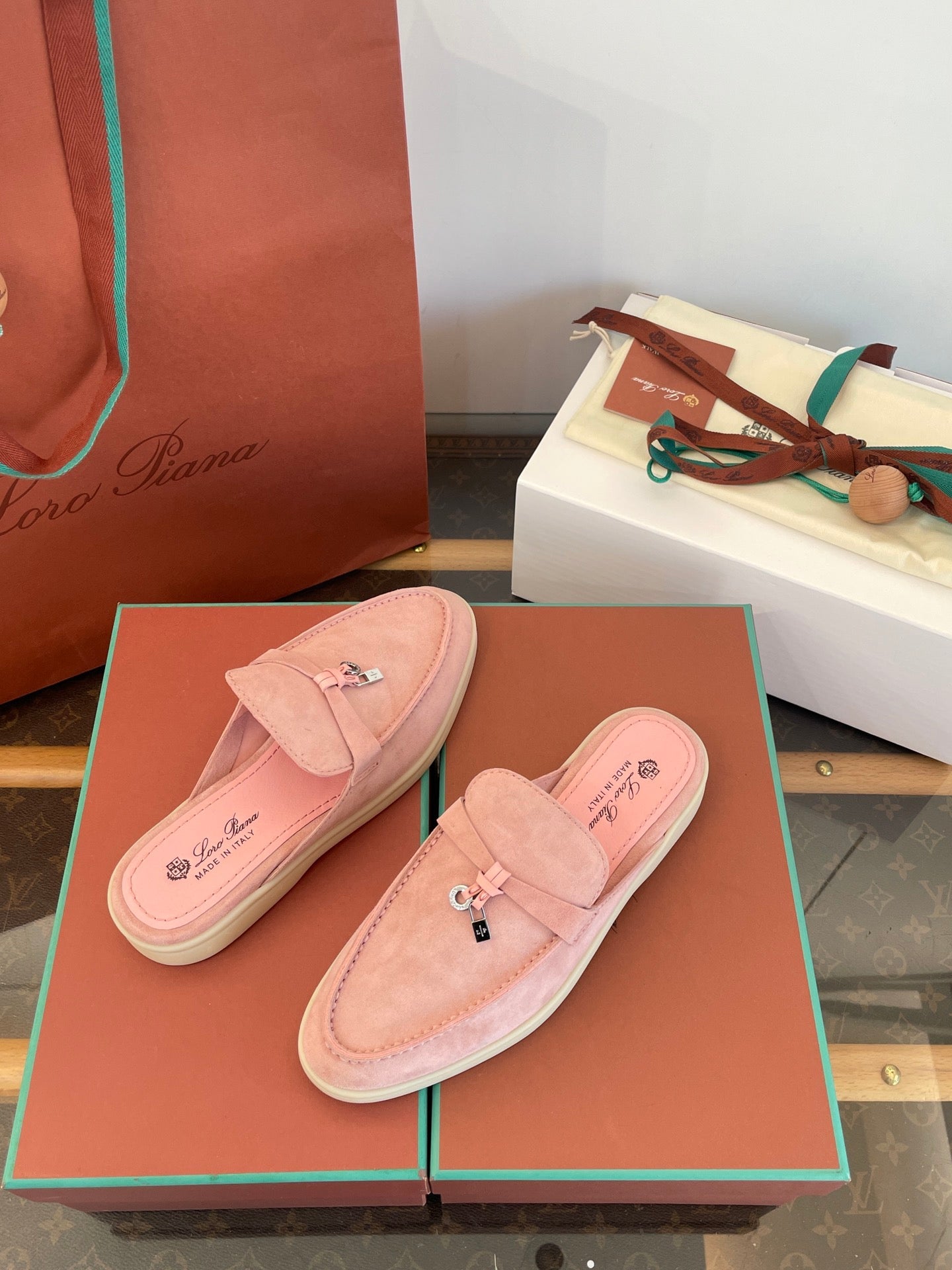 LORO P SUMMER CHARMS LOAFERS