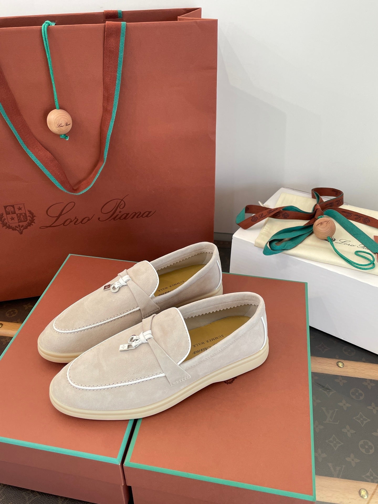 LORO P SUMMER CHARMS LOAFERS