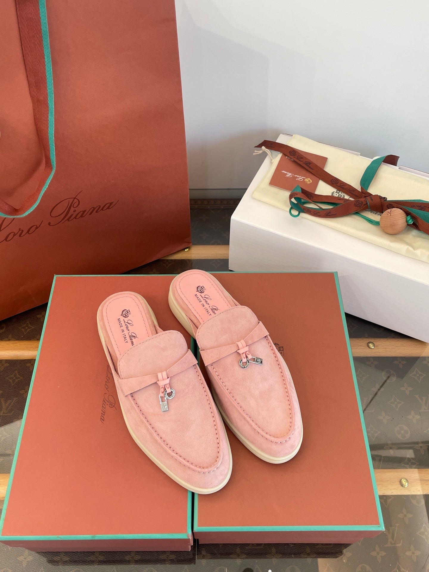 LORO P SUMMER CHARMS LOAFERS