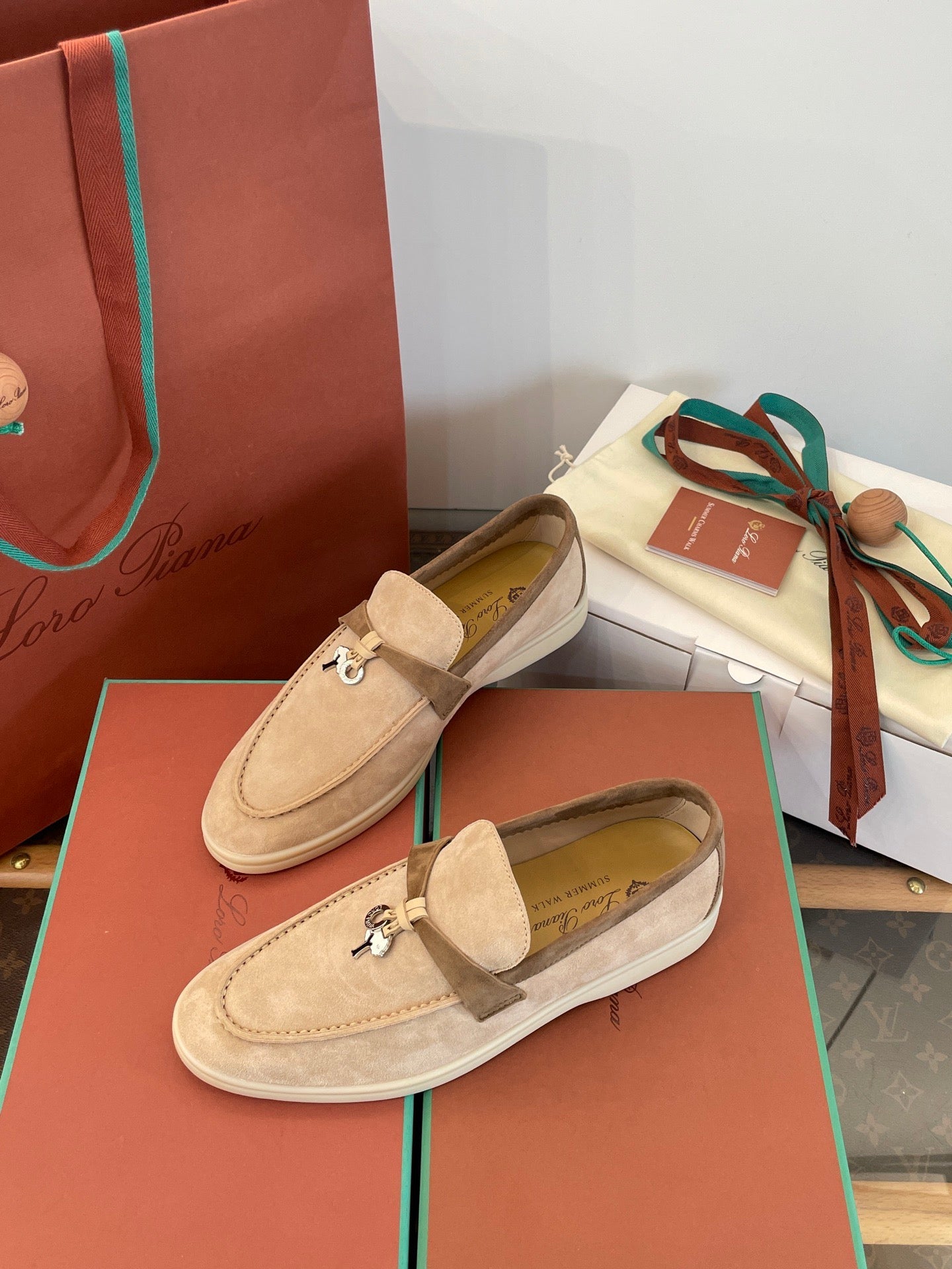 LORO P SUMMER CHARMS LOAFERS