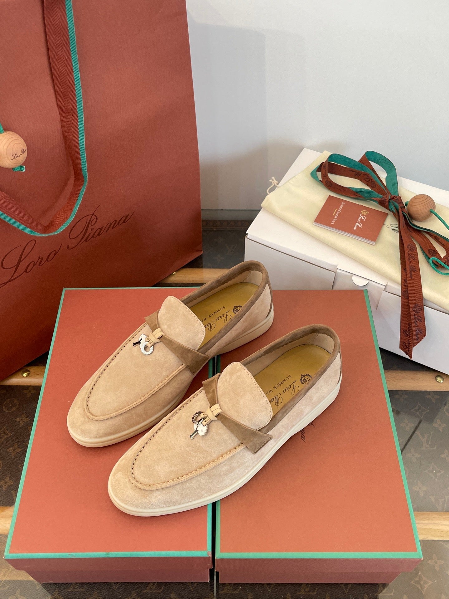 LORO P SUMMER CHARMS LOAFERS