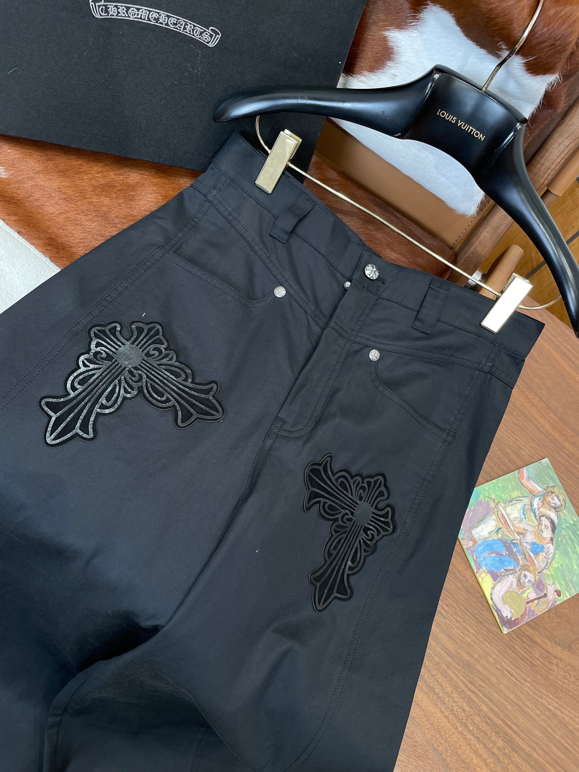 CHROME H TROUSERS