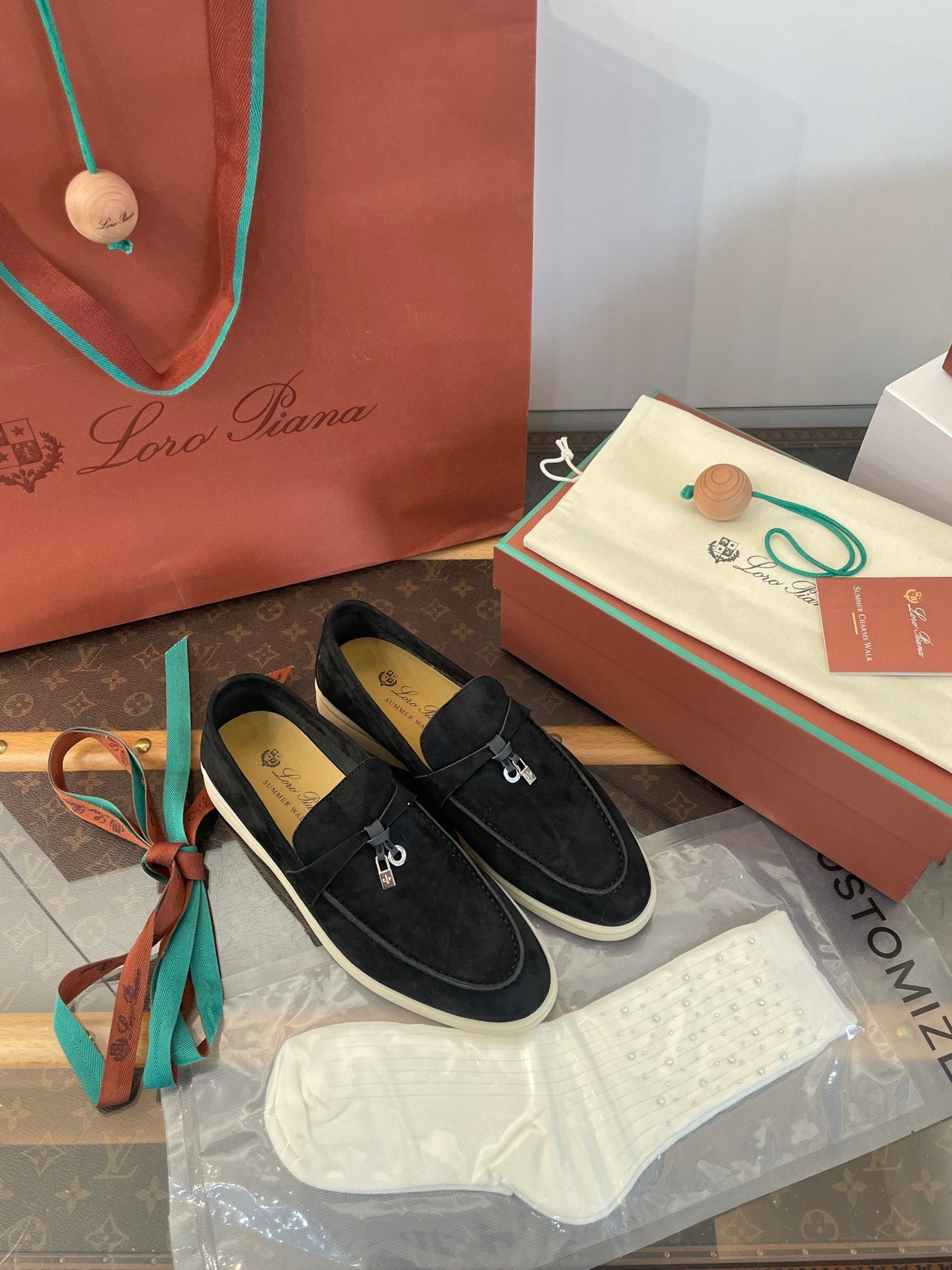 LORO P SUMMER CHARMS LOAFERS