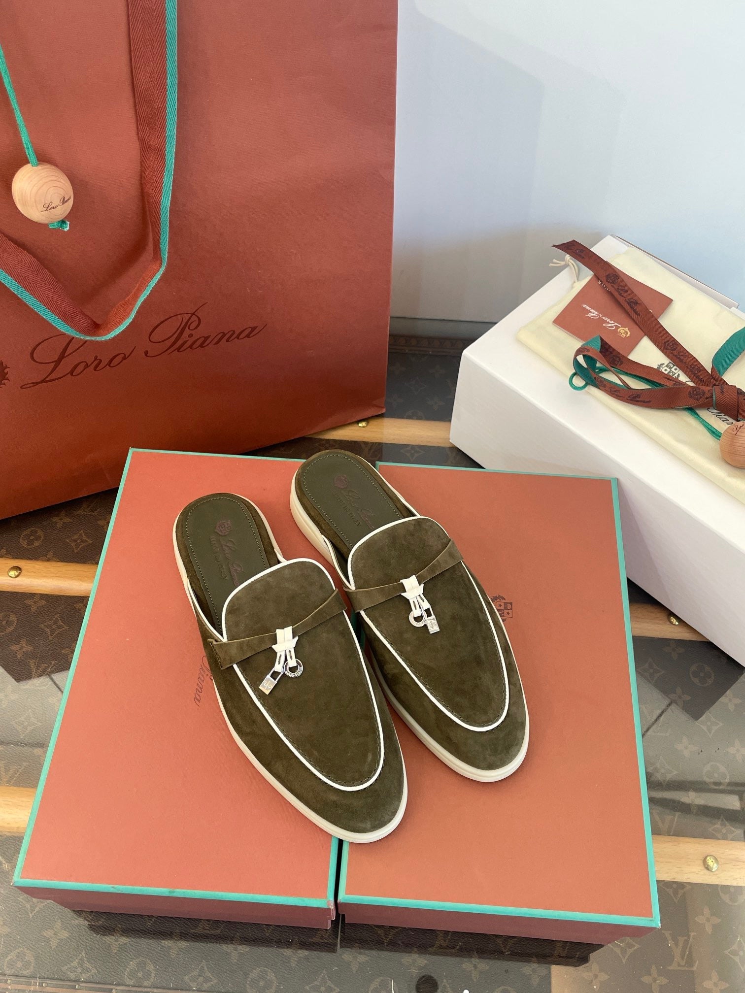 LORO P SUMMER CHARMS LOAFERS