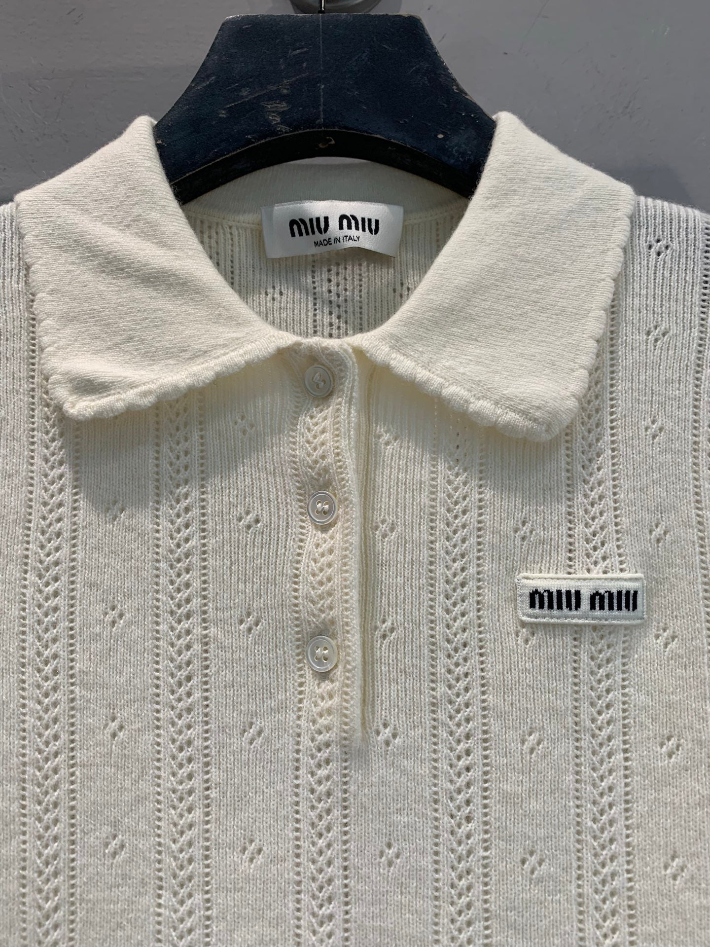 MIU M POLO SHIRT
