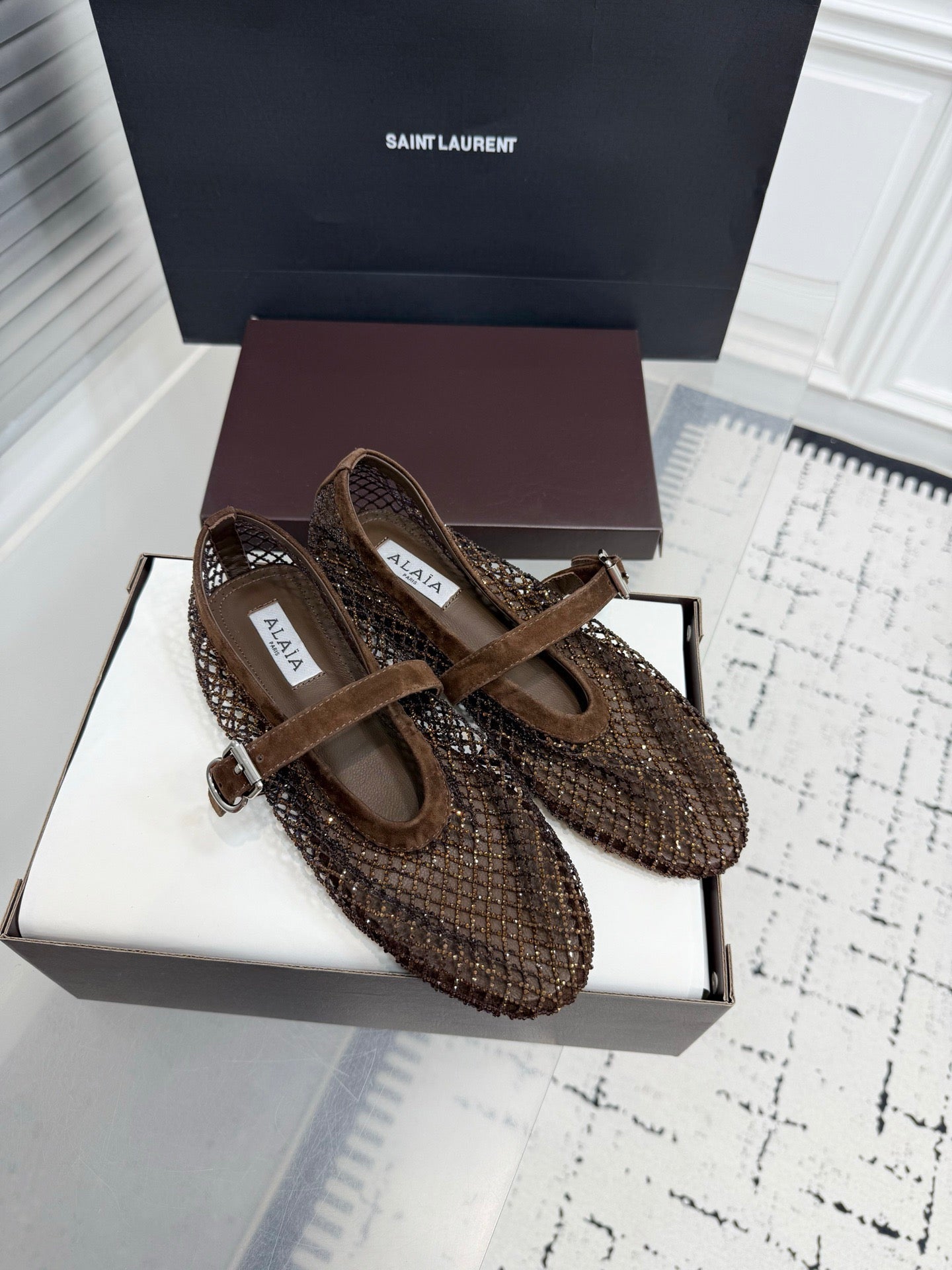 ALAIA BALLET FLATS