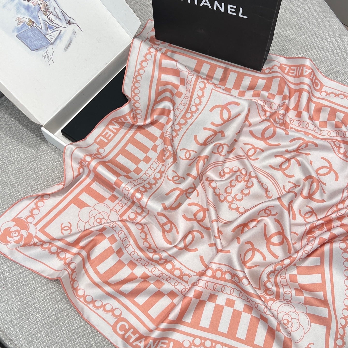 CC SILK SCARF