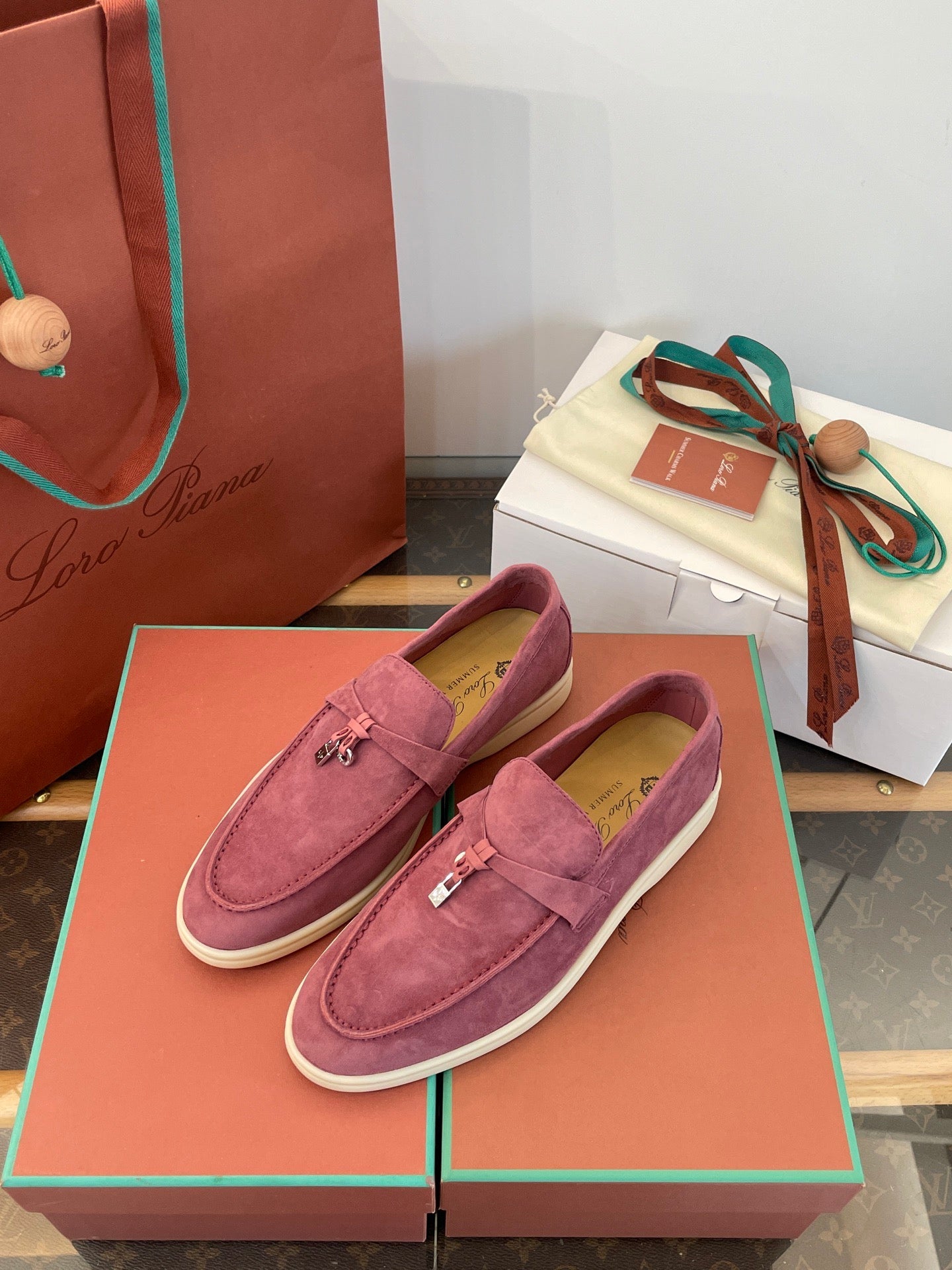 LORO P SUMMER CHARMS LOAFERS