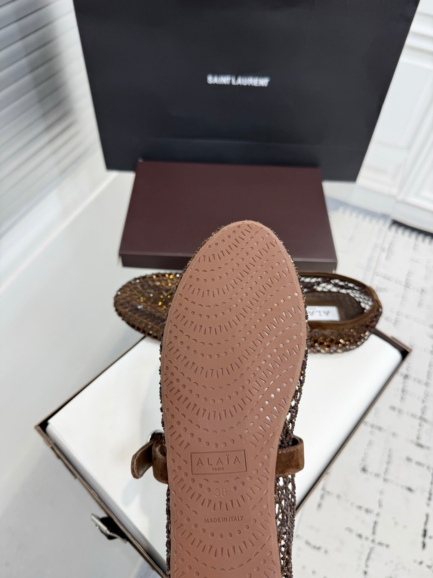 ALAIA BALLET FLATS