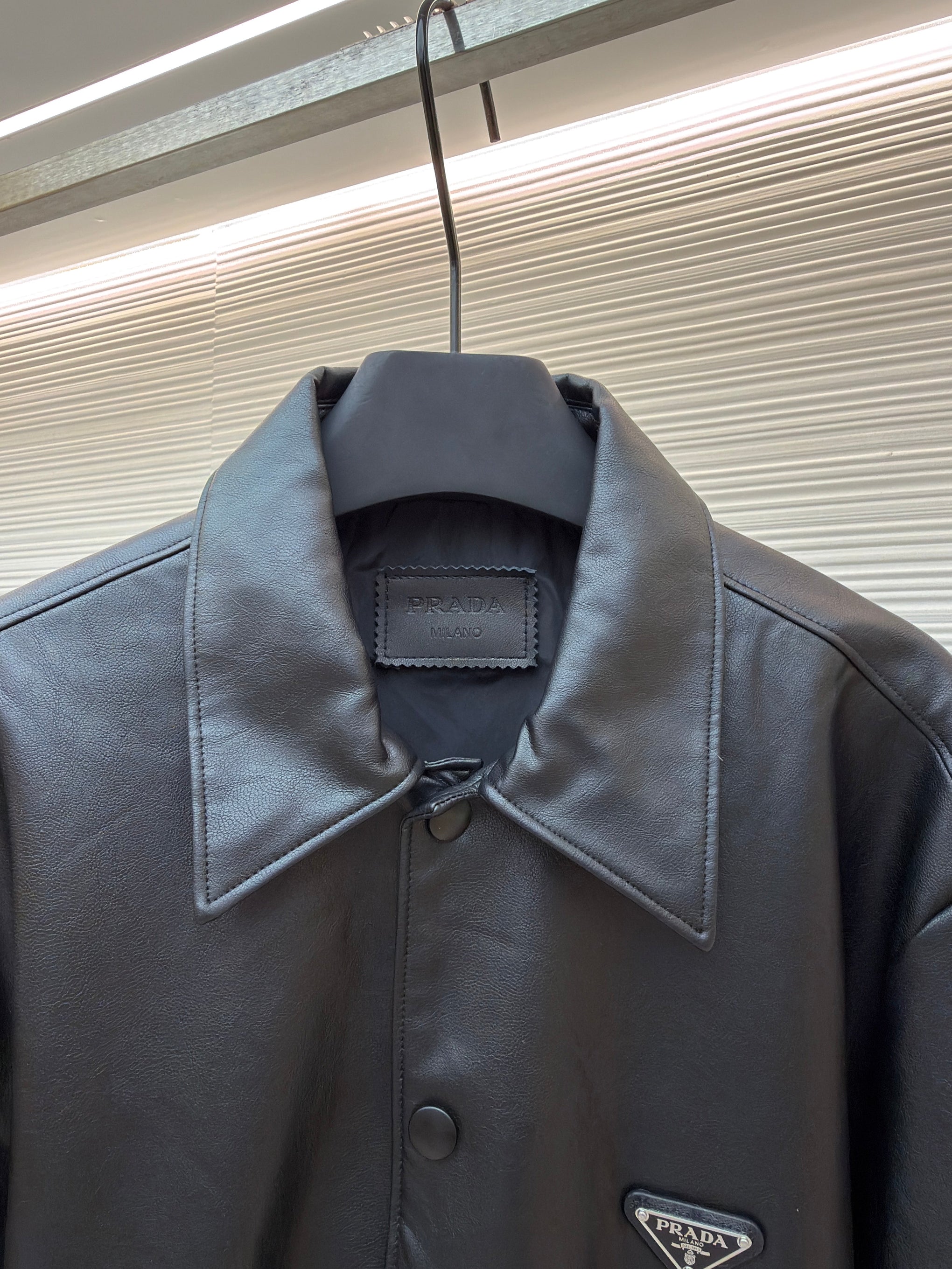 PD LEATHER SHIRT