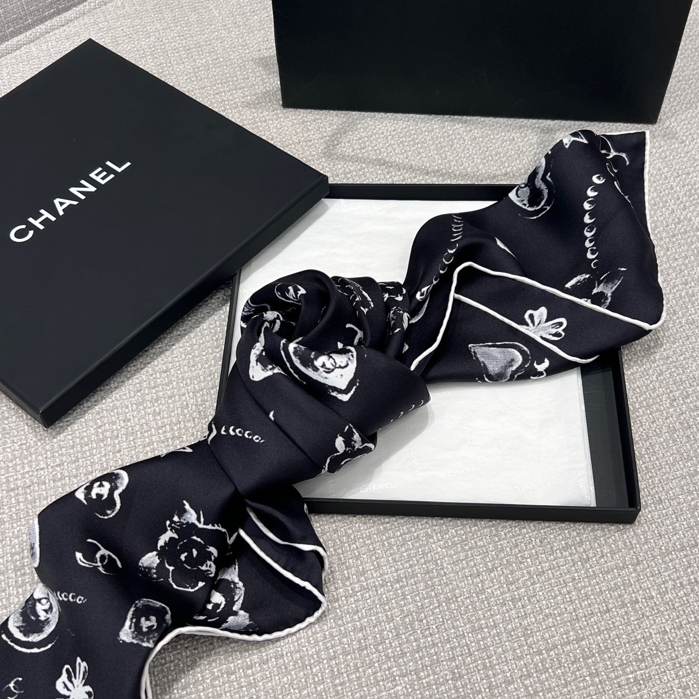 CC SILK SCARF